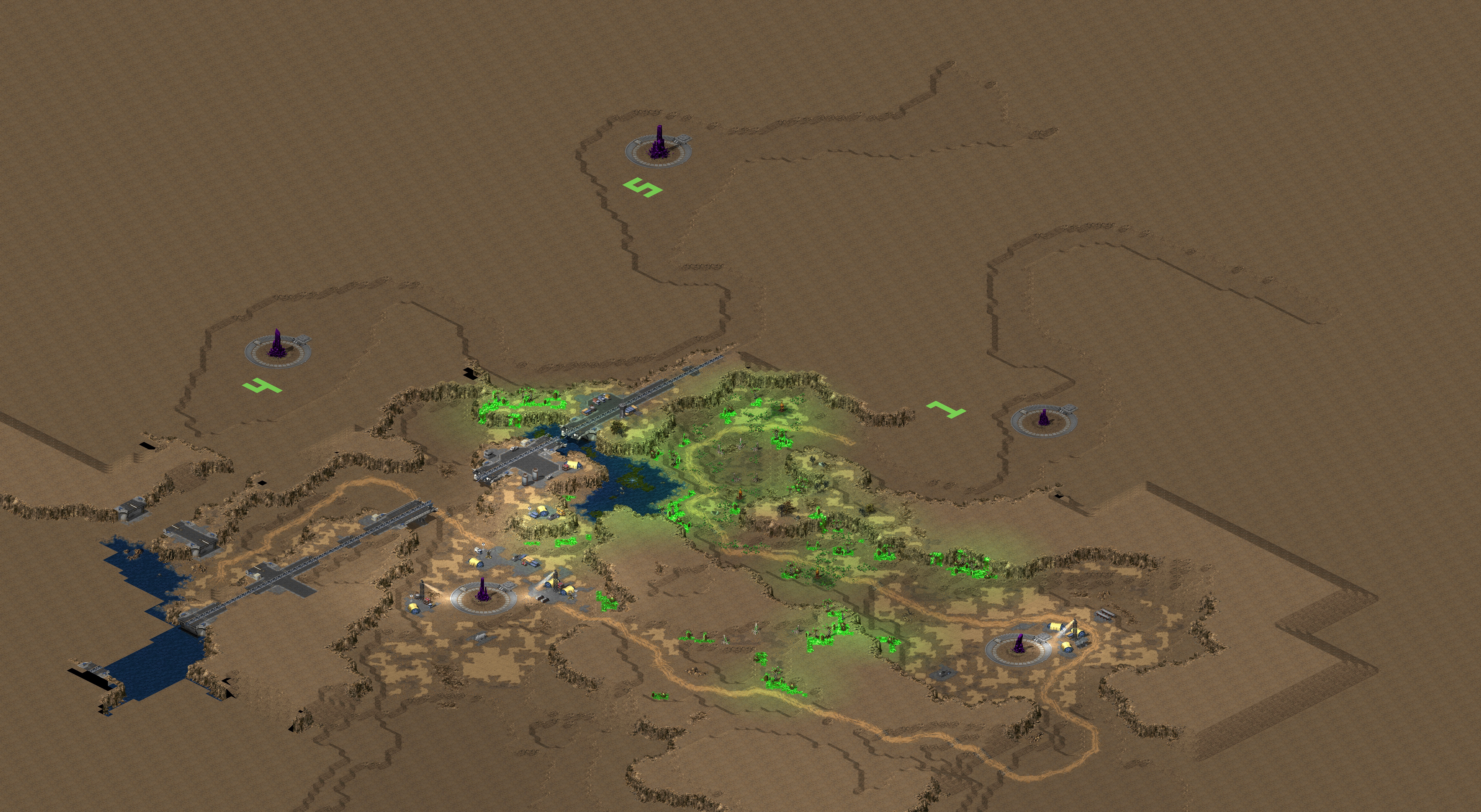 Rendered map: GDI00A: Resonance Site