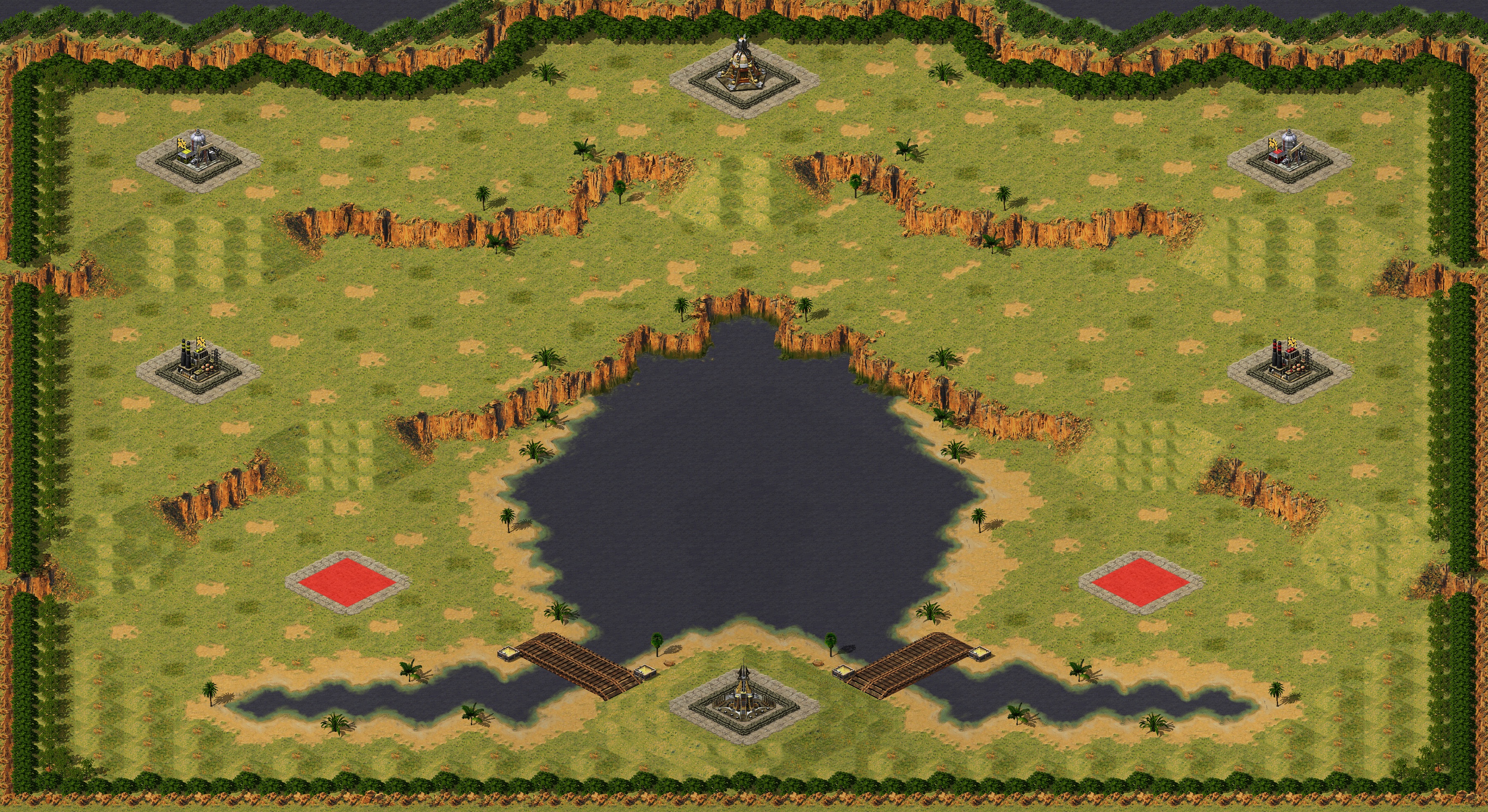 Rendered map: River Riot
