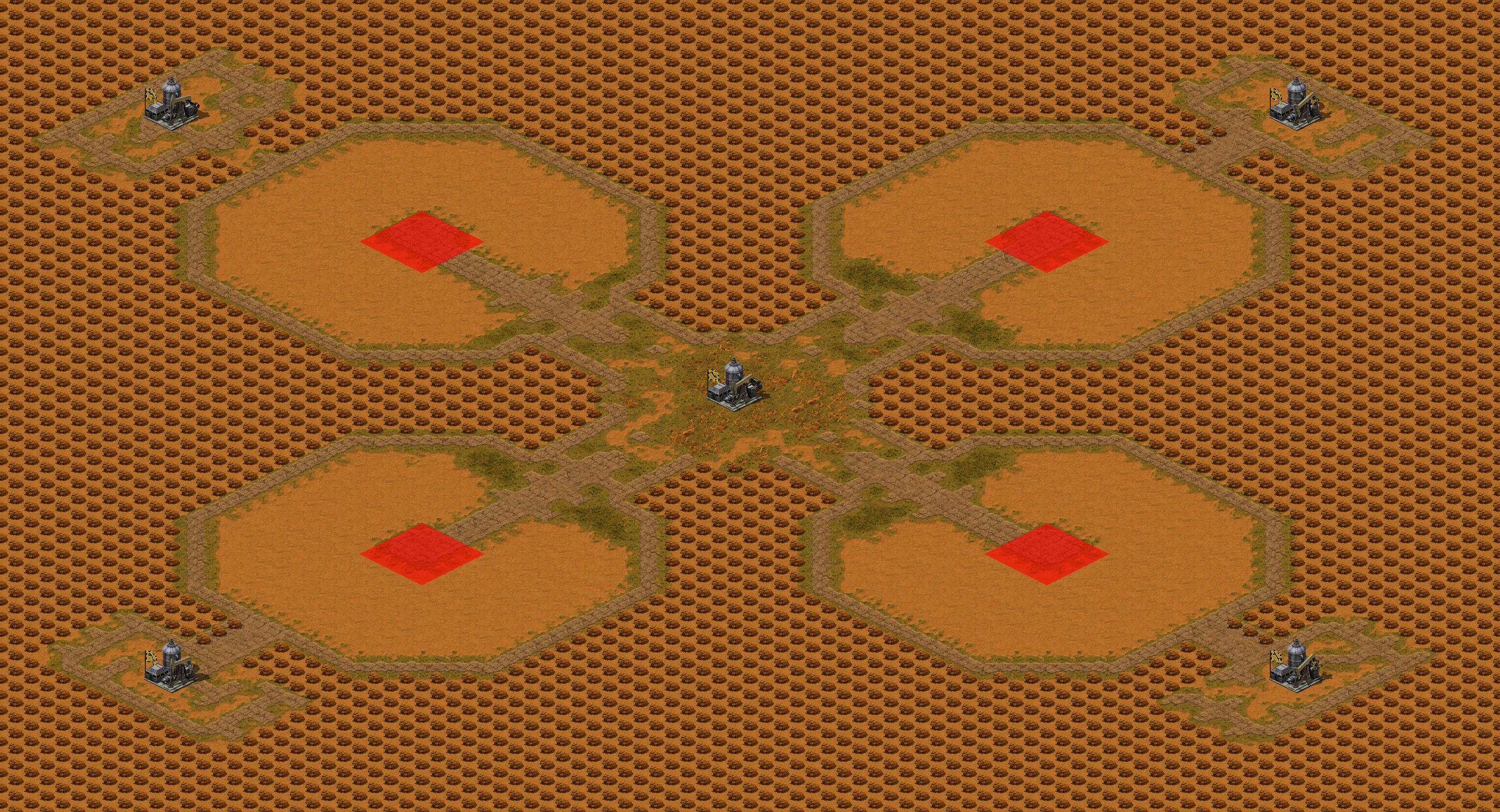 Rendered map: Oil in Corners