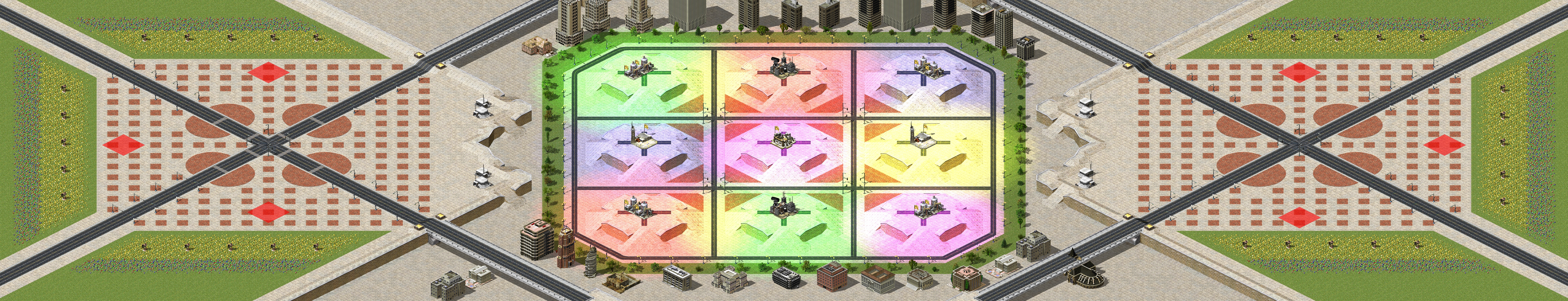 Rendered map: Tic-Tac-Toe Yuri