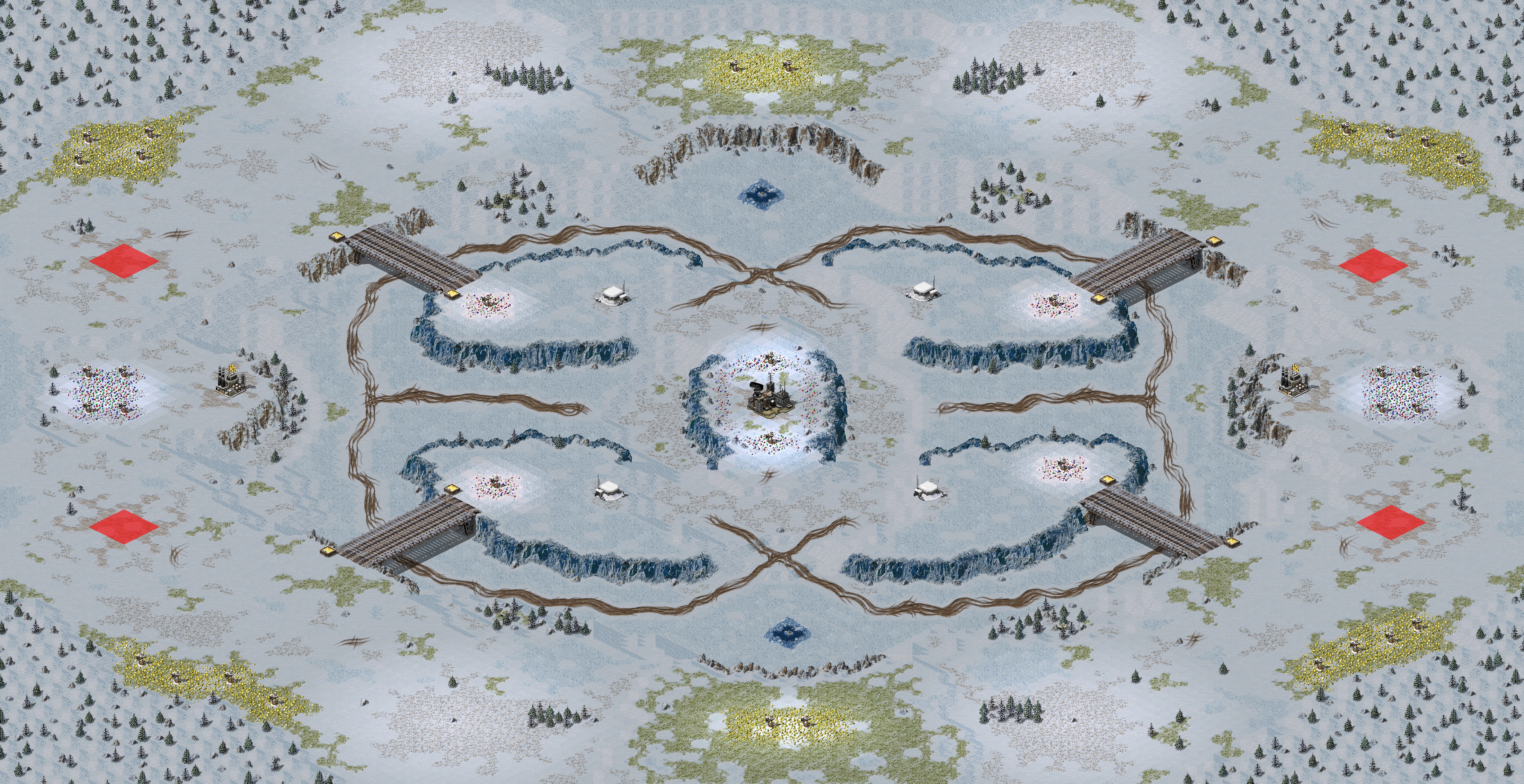 Rendered map: 冰冻骨骸LE-尤复天梯