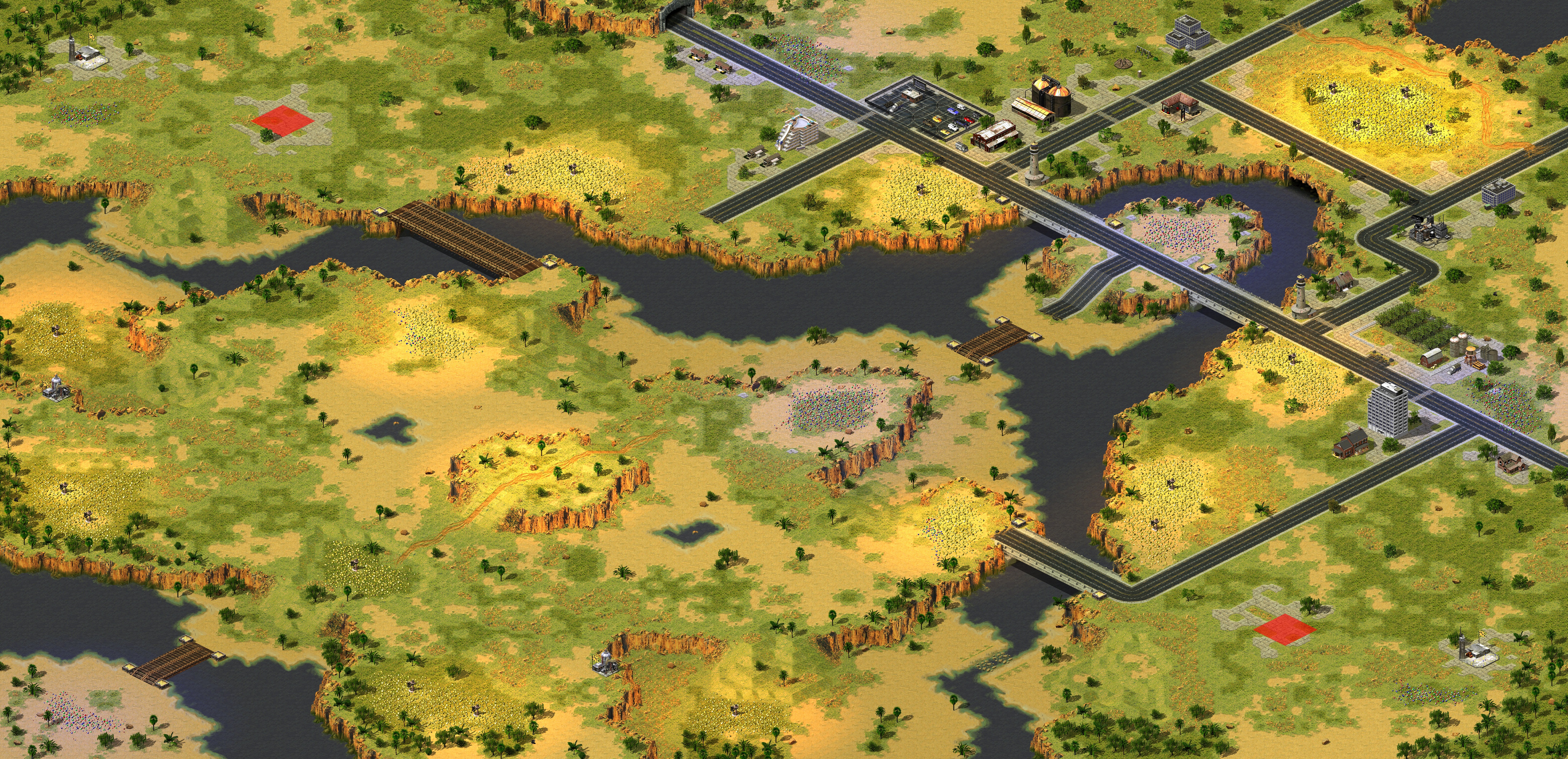 Rendered map: A