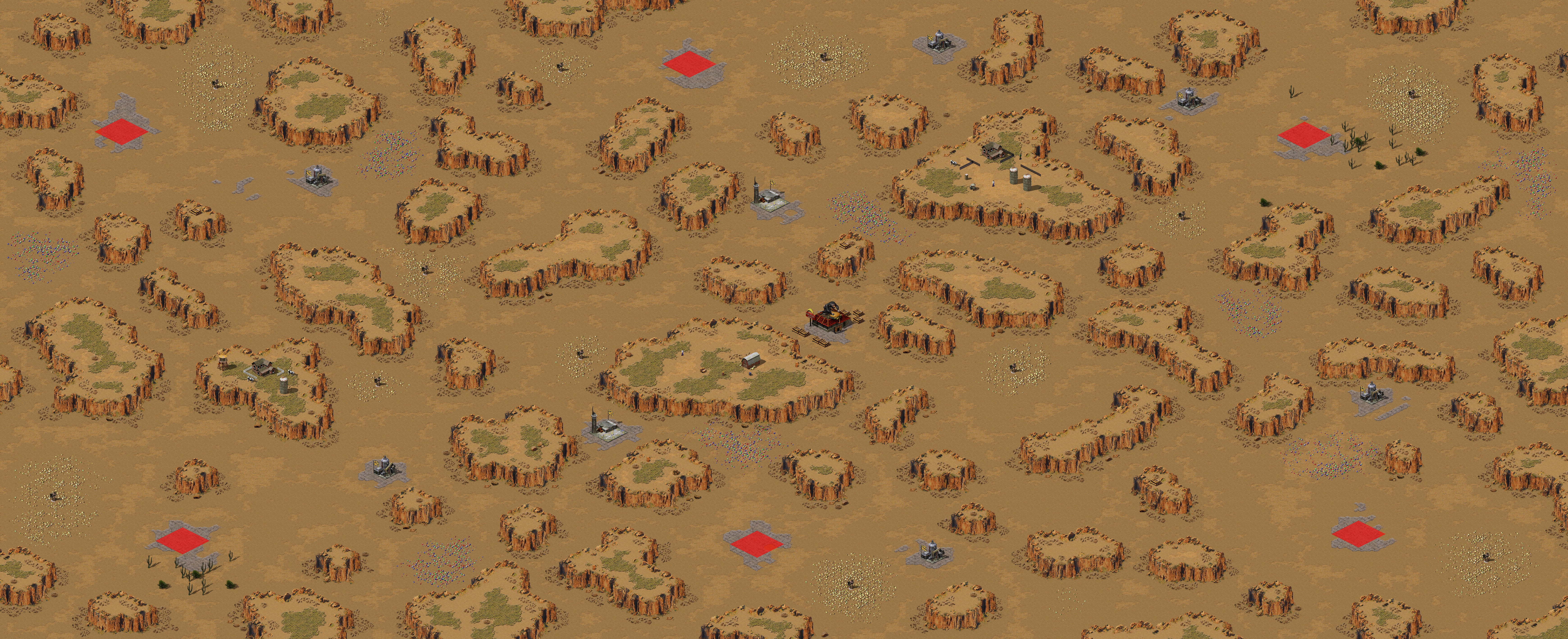 Rendered map: Monument Valley