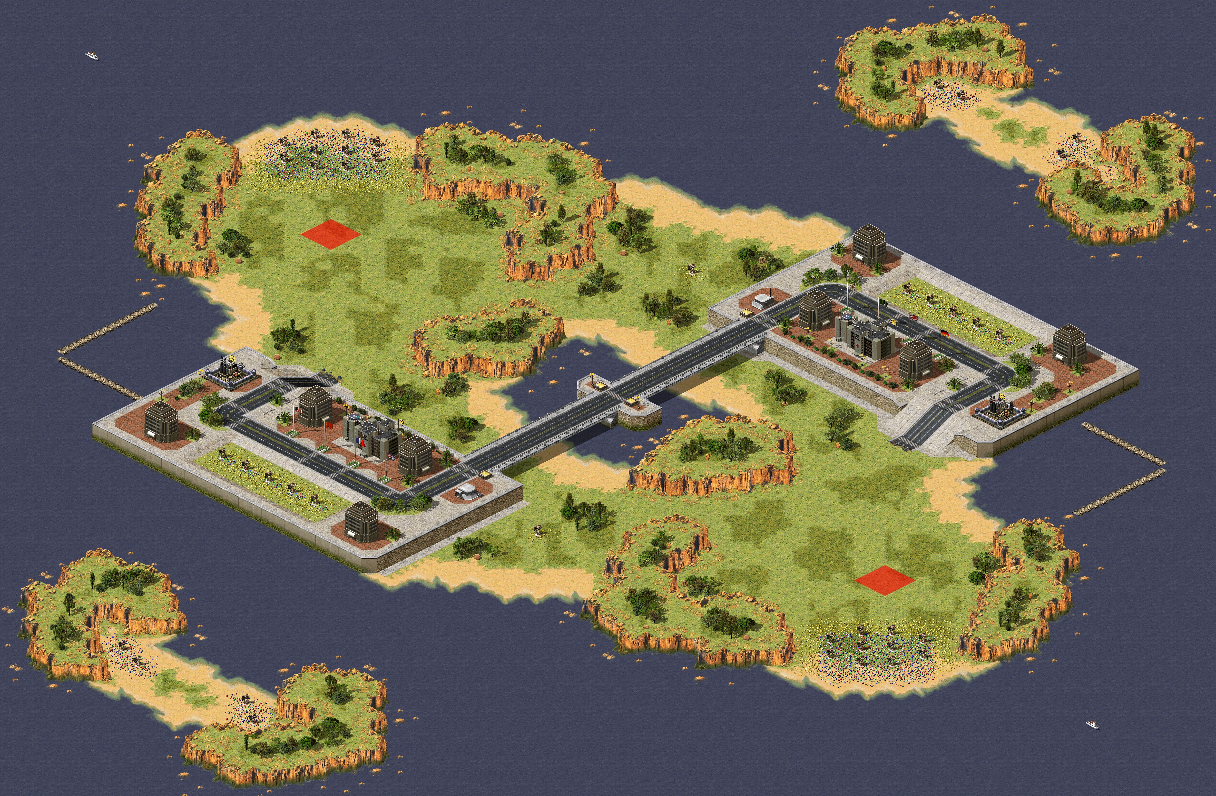 Rendered map: Double Apex LE Ladder