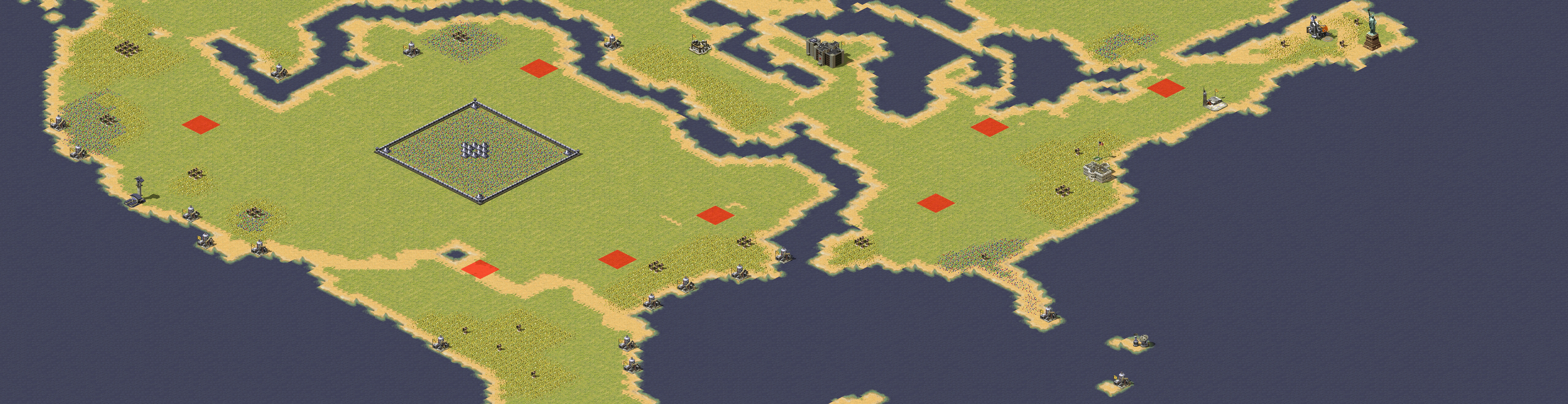 Rendered map: American Civil War
