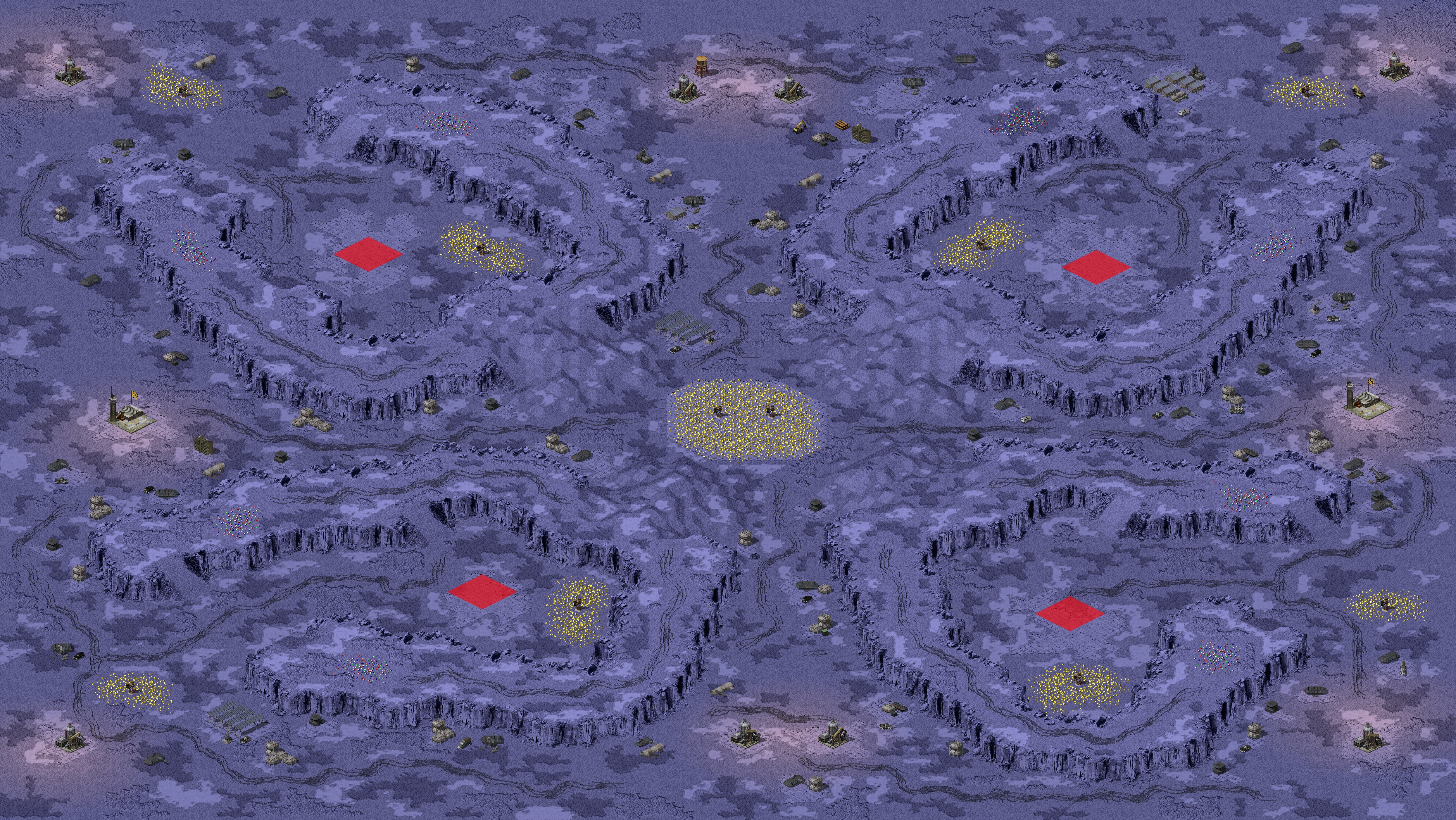Rendered map: Unlucky Stars
