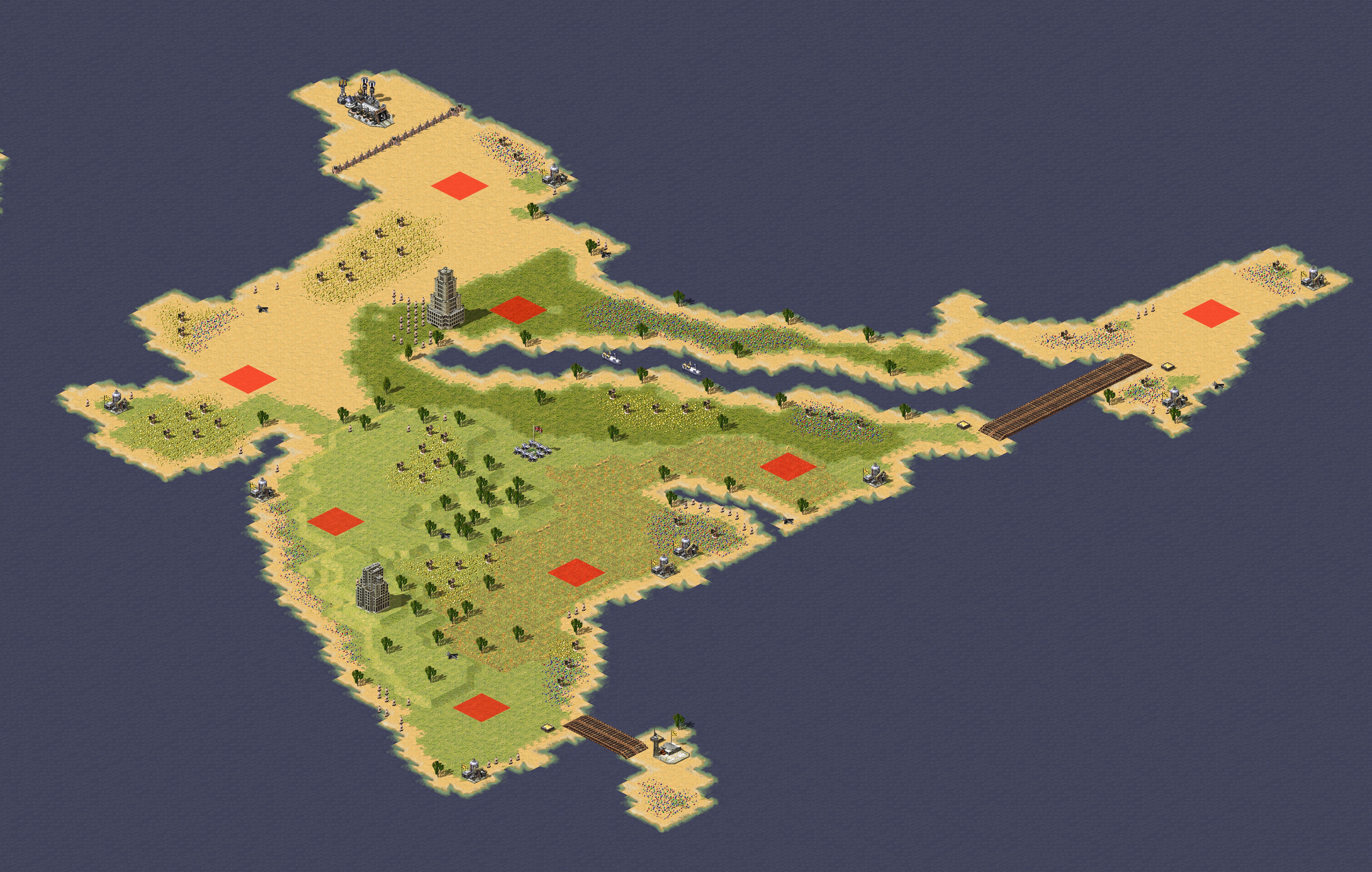 Rendered map: India Patch Balanced