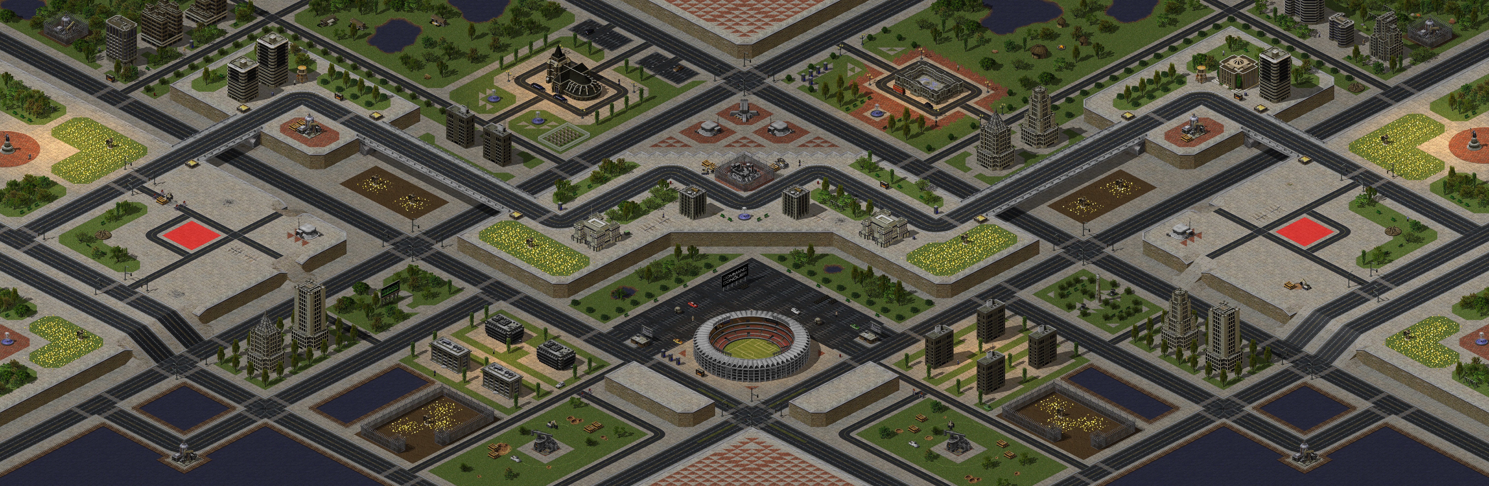 Rendered map: Baltic Arena
