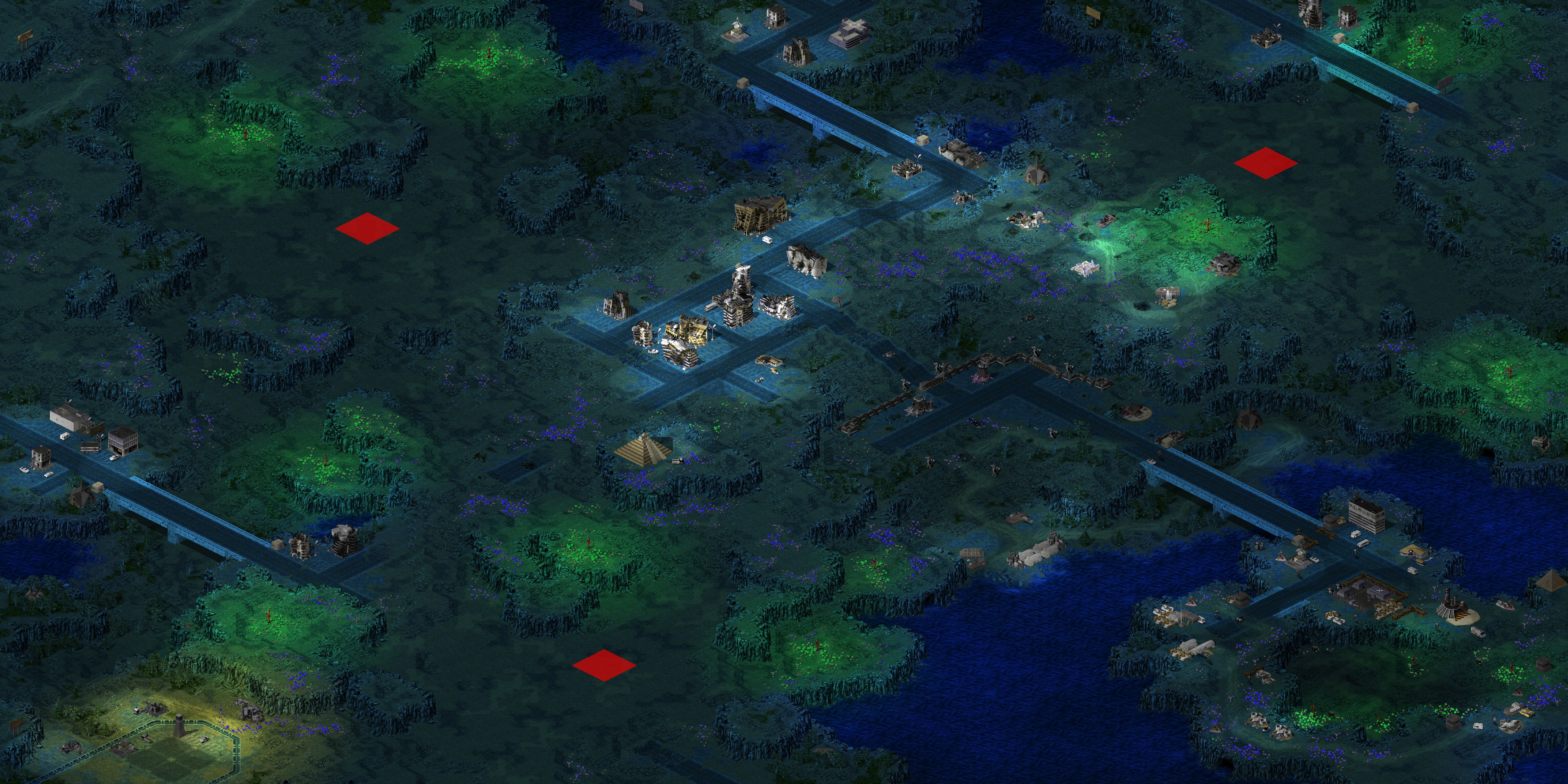 Rendered map: Island of Mercanf