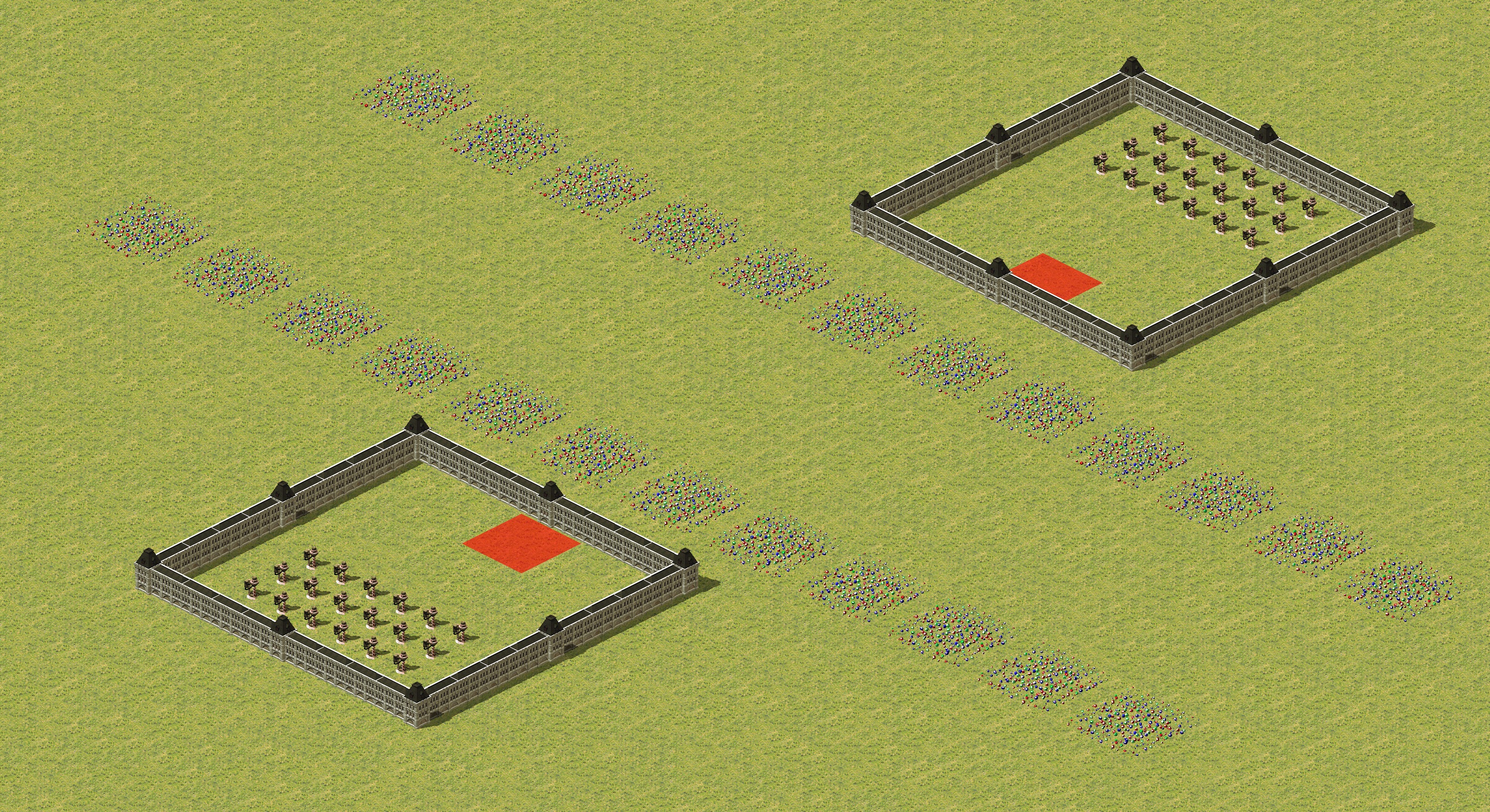 Rendered map: Deathmatch Castle 3