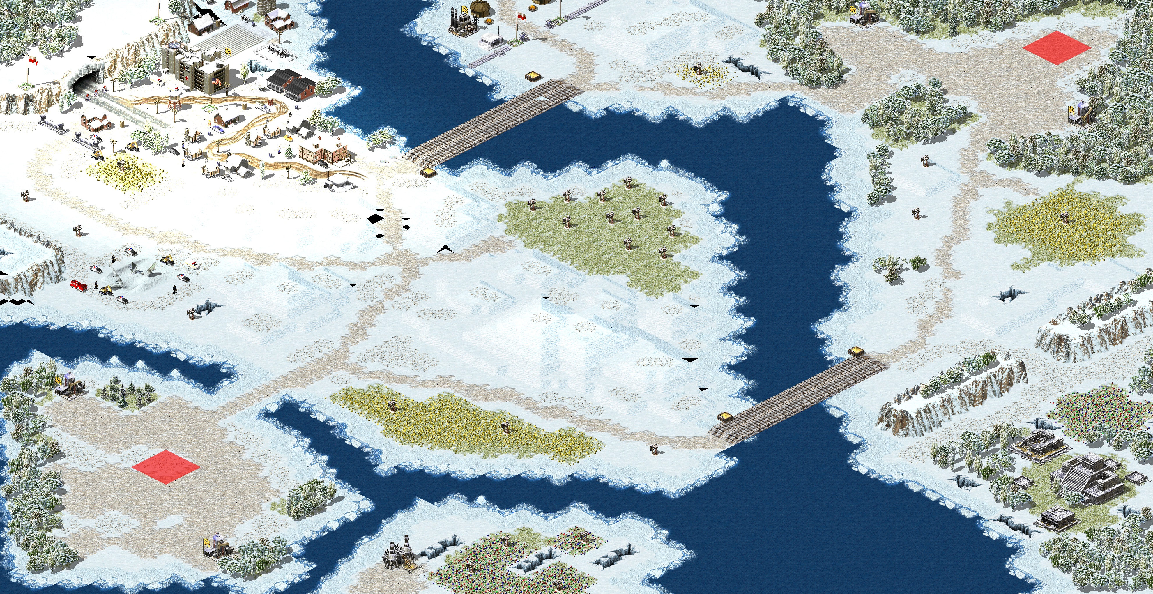 Rendered map: Snow Mysteries