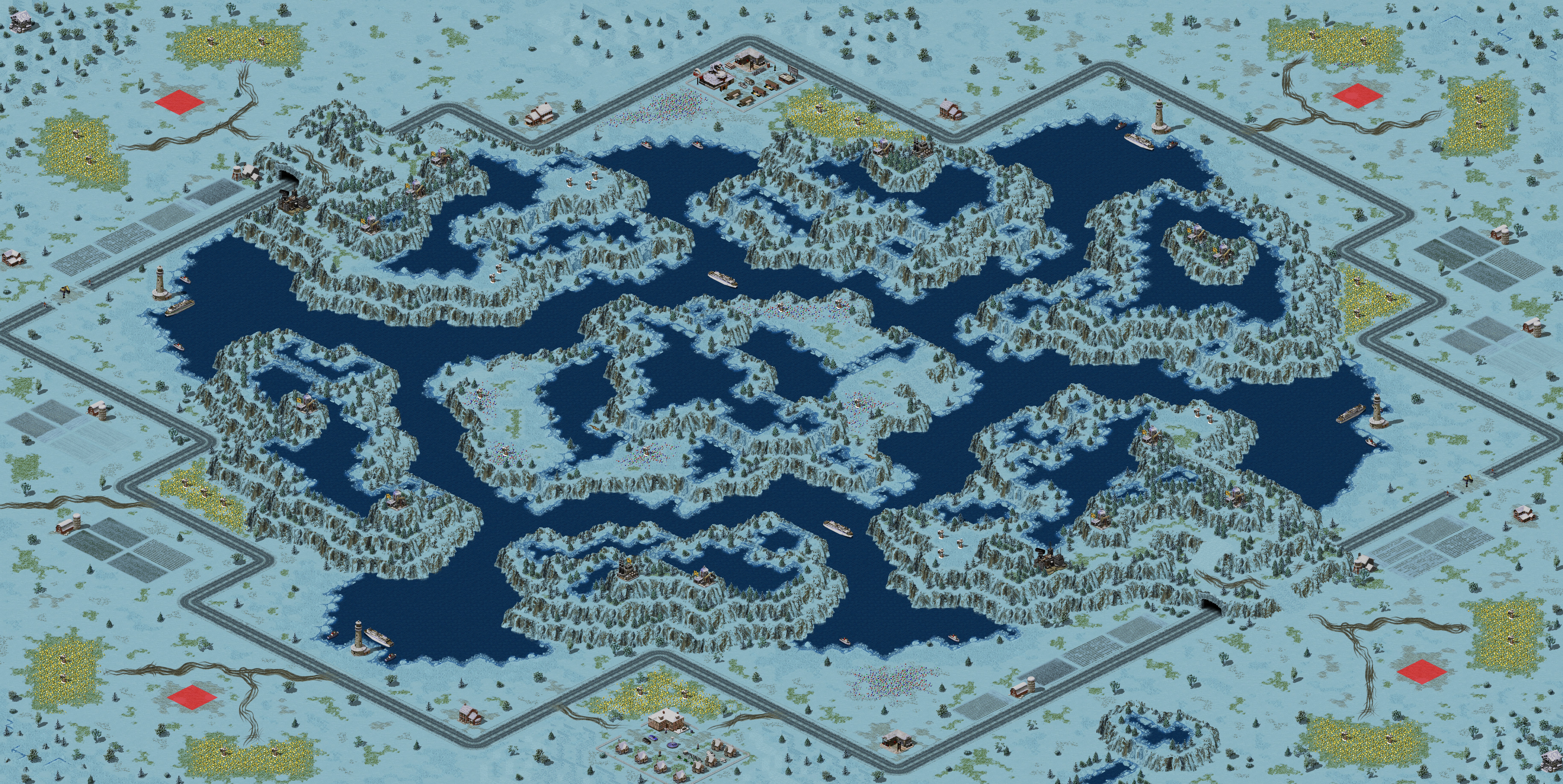 Rendered map: Buffed - Milford Canyon