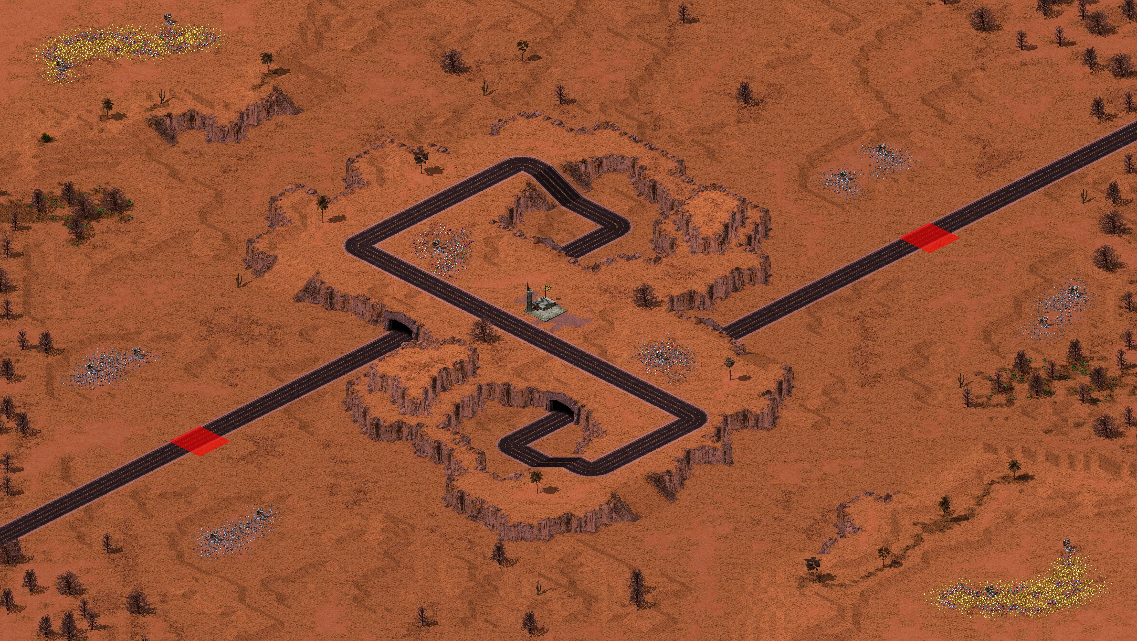 Rendered map: Tournament Tunnels