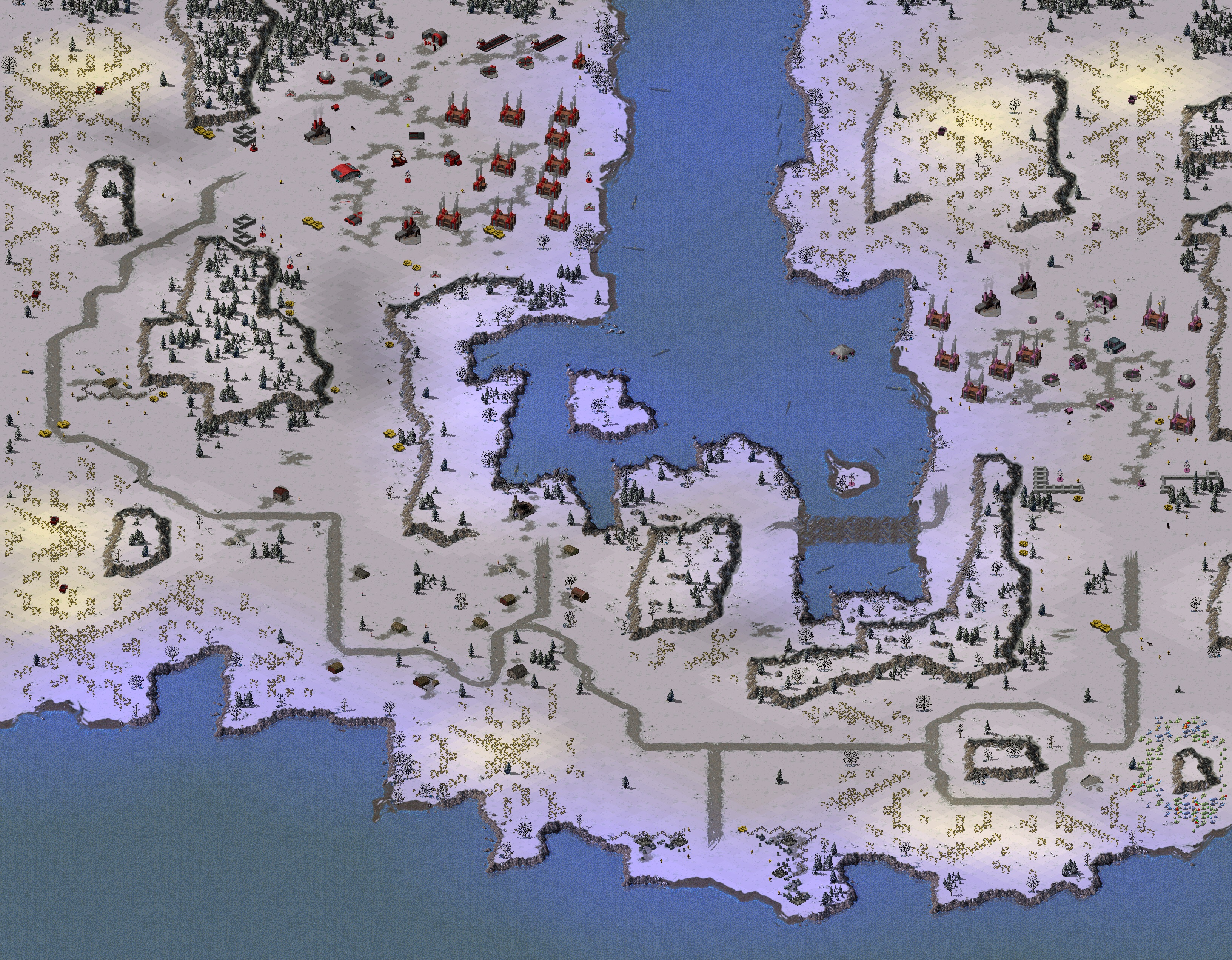 Rendered map: Allies 13: Takedown