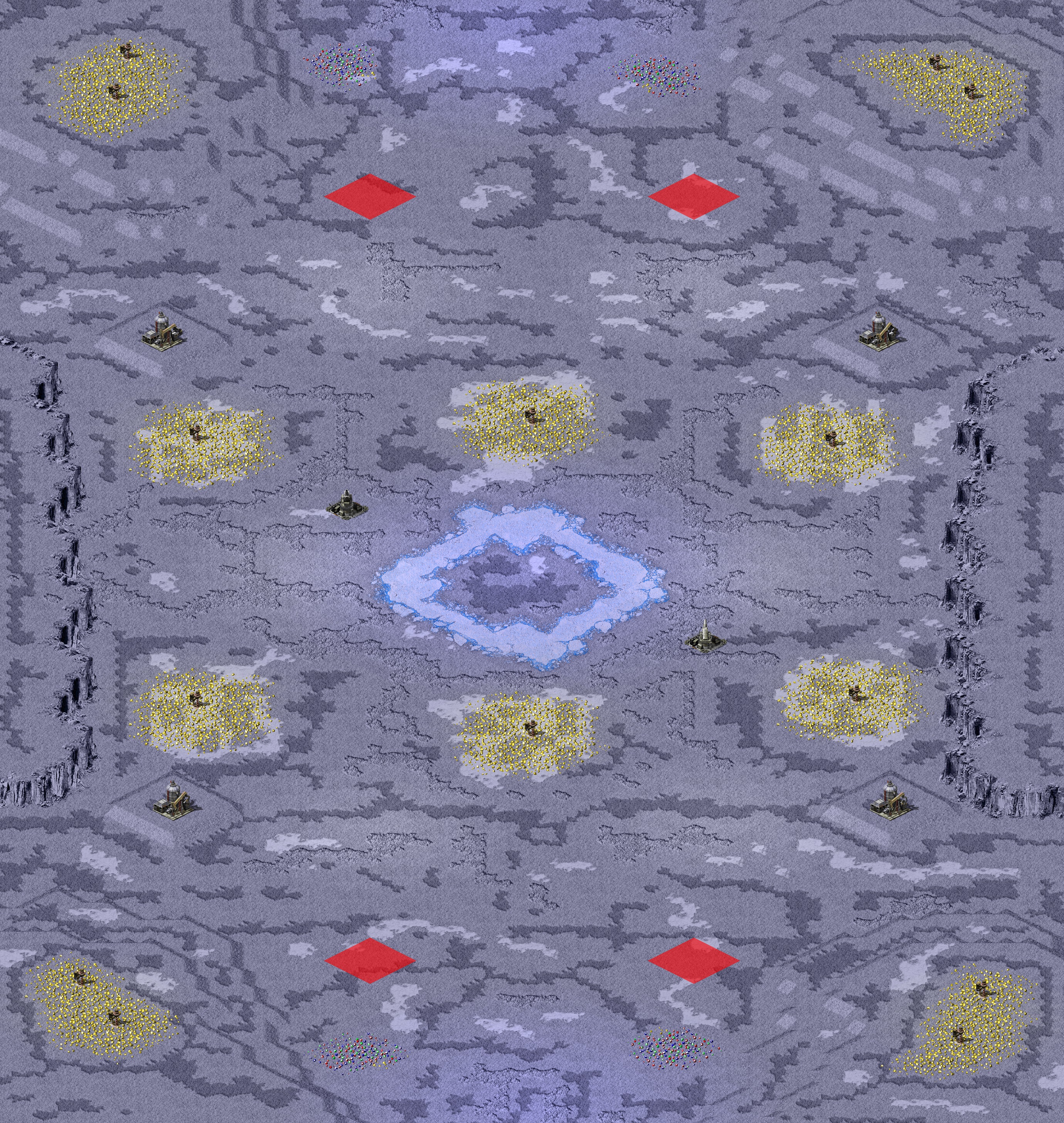 Rendered map: Moondust Canyon
