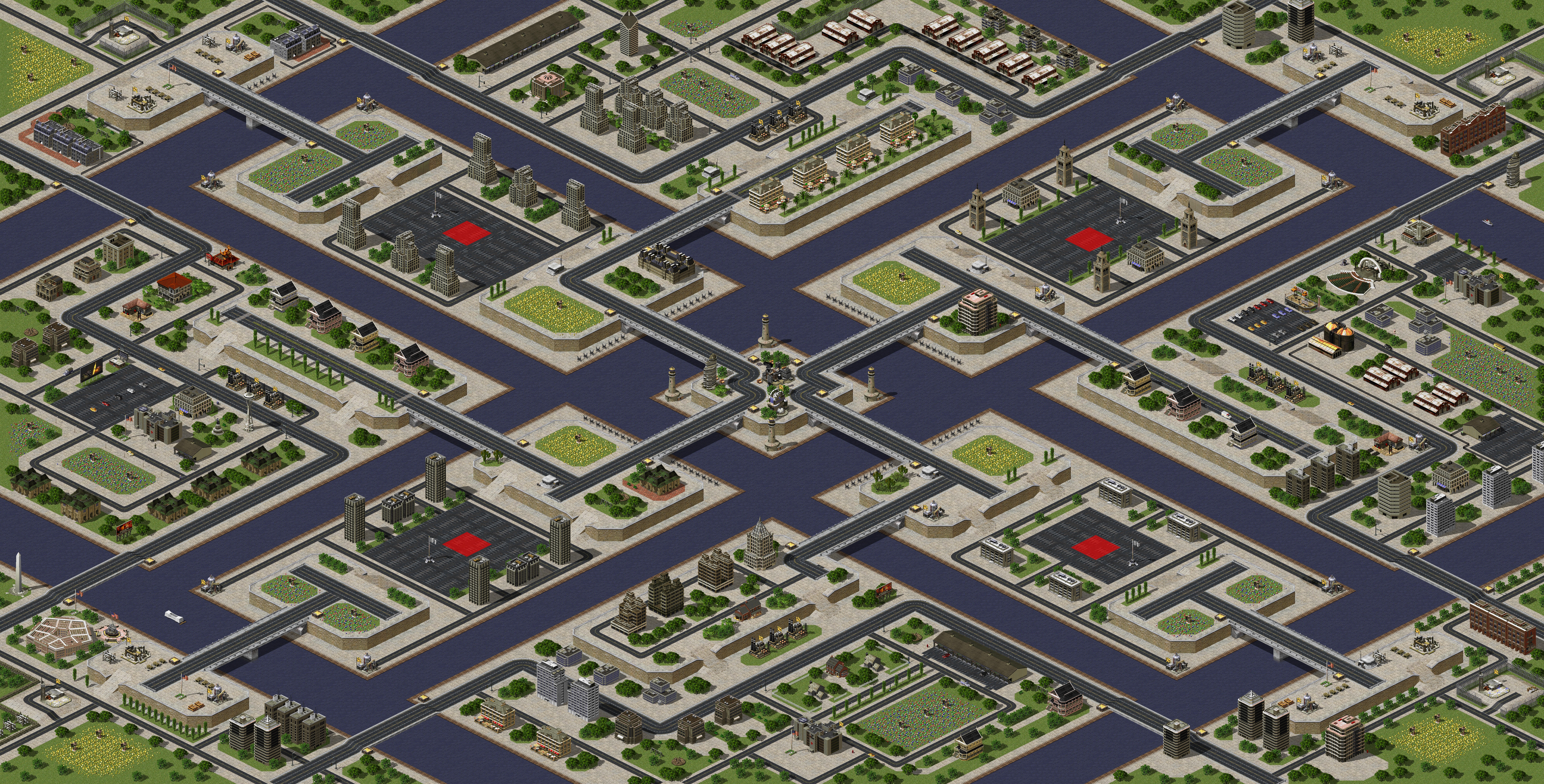 Rendered map: Rest and Relaxation