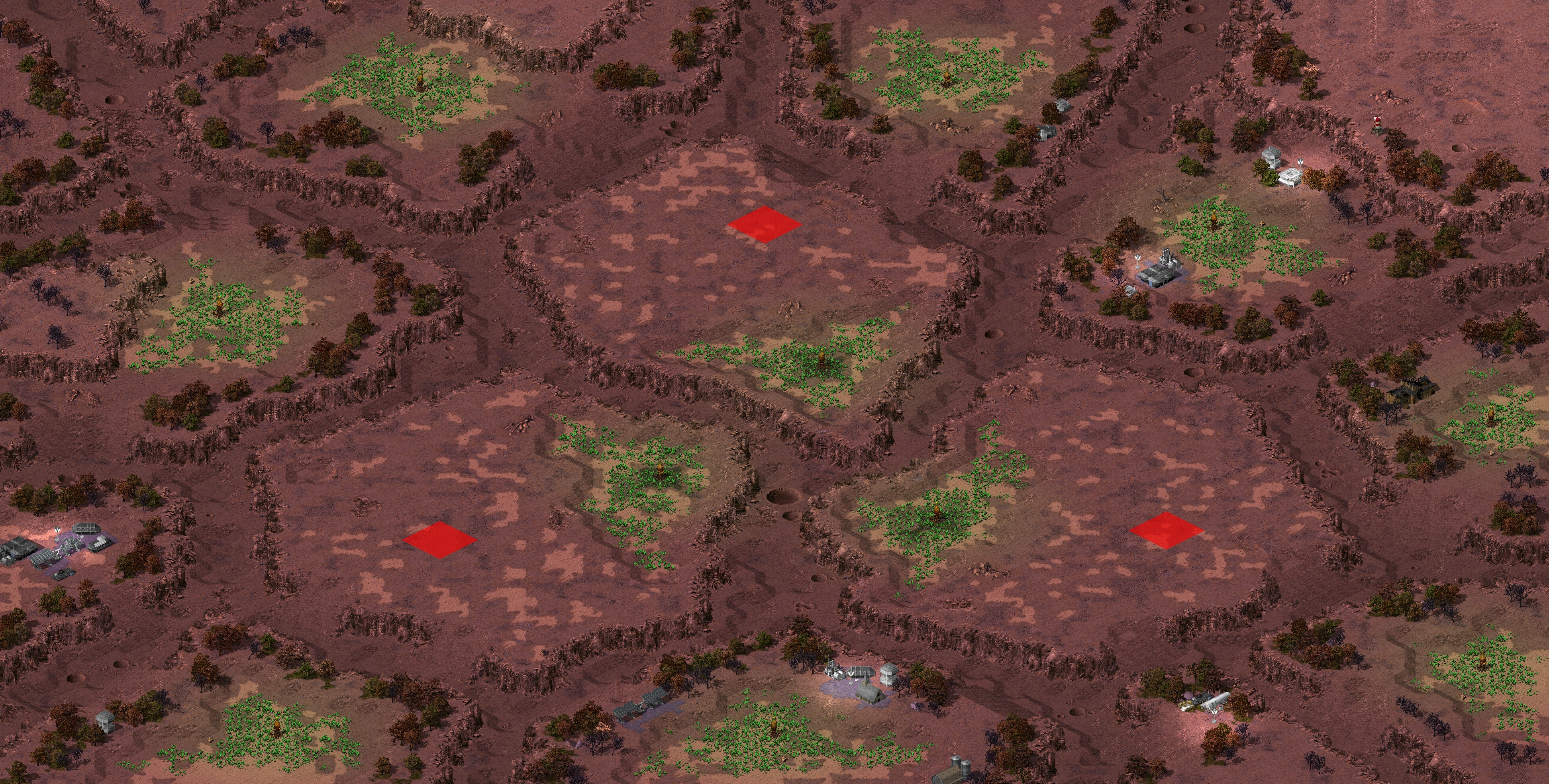 Rendered map: Old Scars
