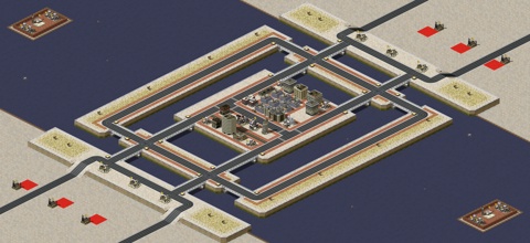 Rendered preview of Bridge Wars (by Thrawn28)
