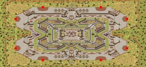 Rendered preview of Central Quad