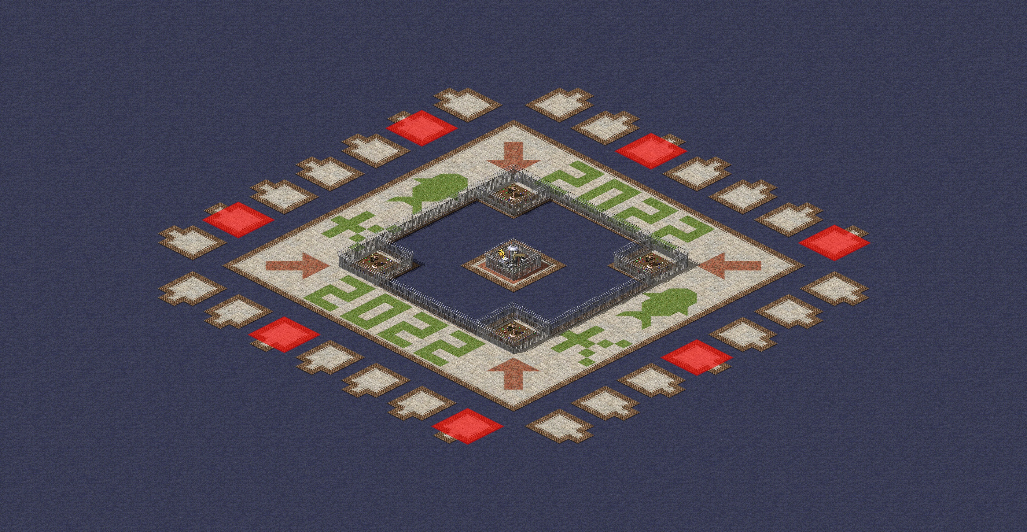 Rendered map: 2022 Big Fish Melee King - Music Box
