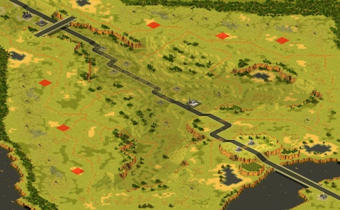 Rendered preview of 公路争夺战
