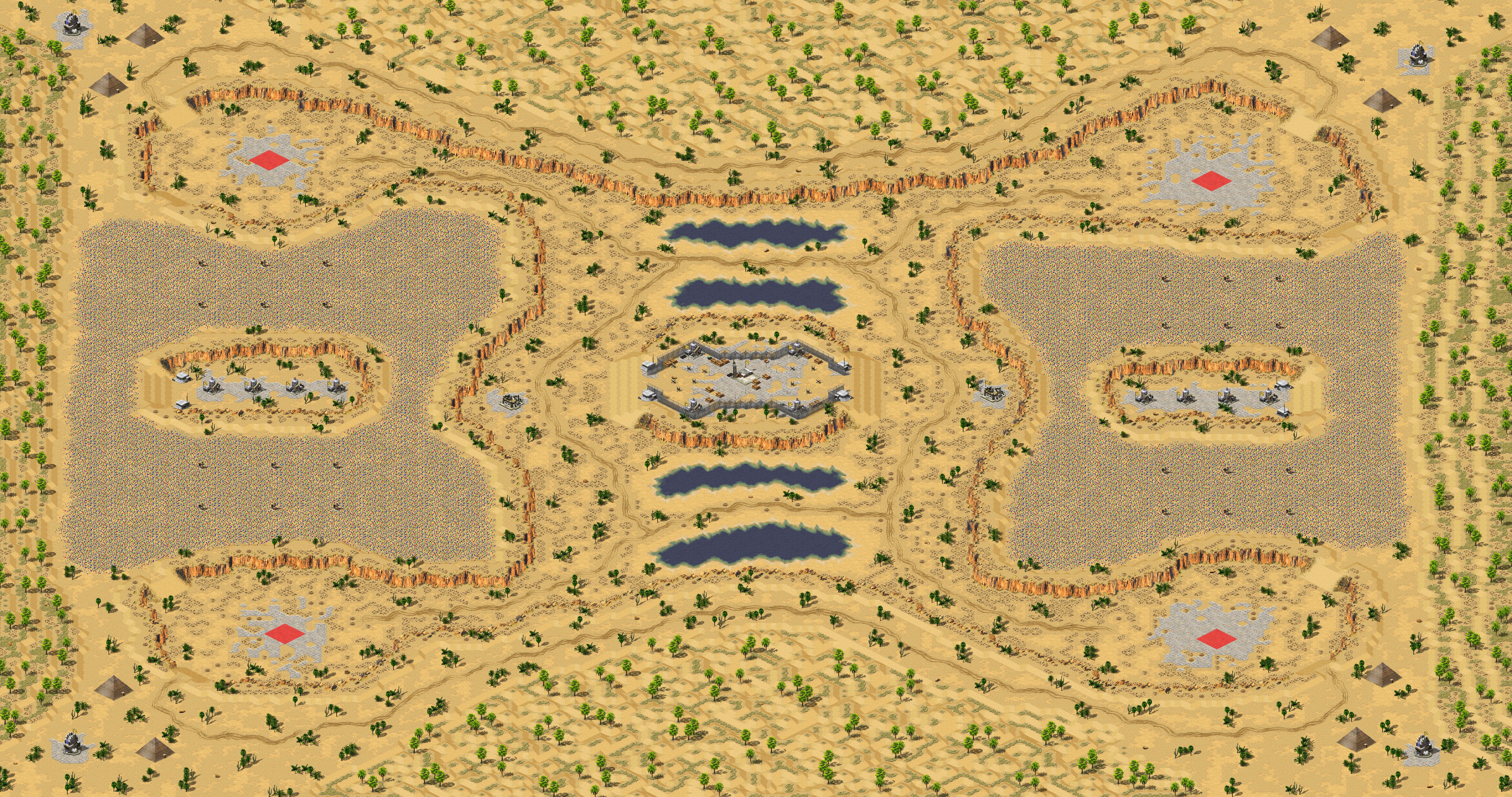 Rendered map: Arid Mitosis