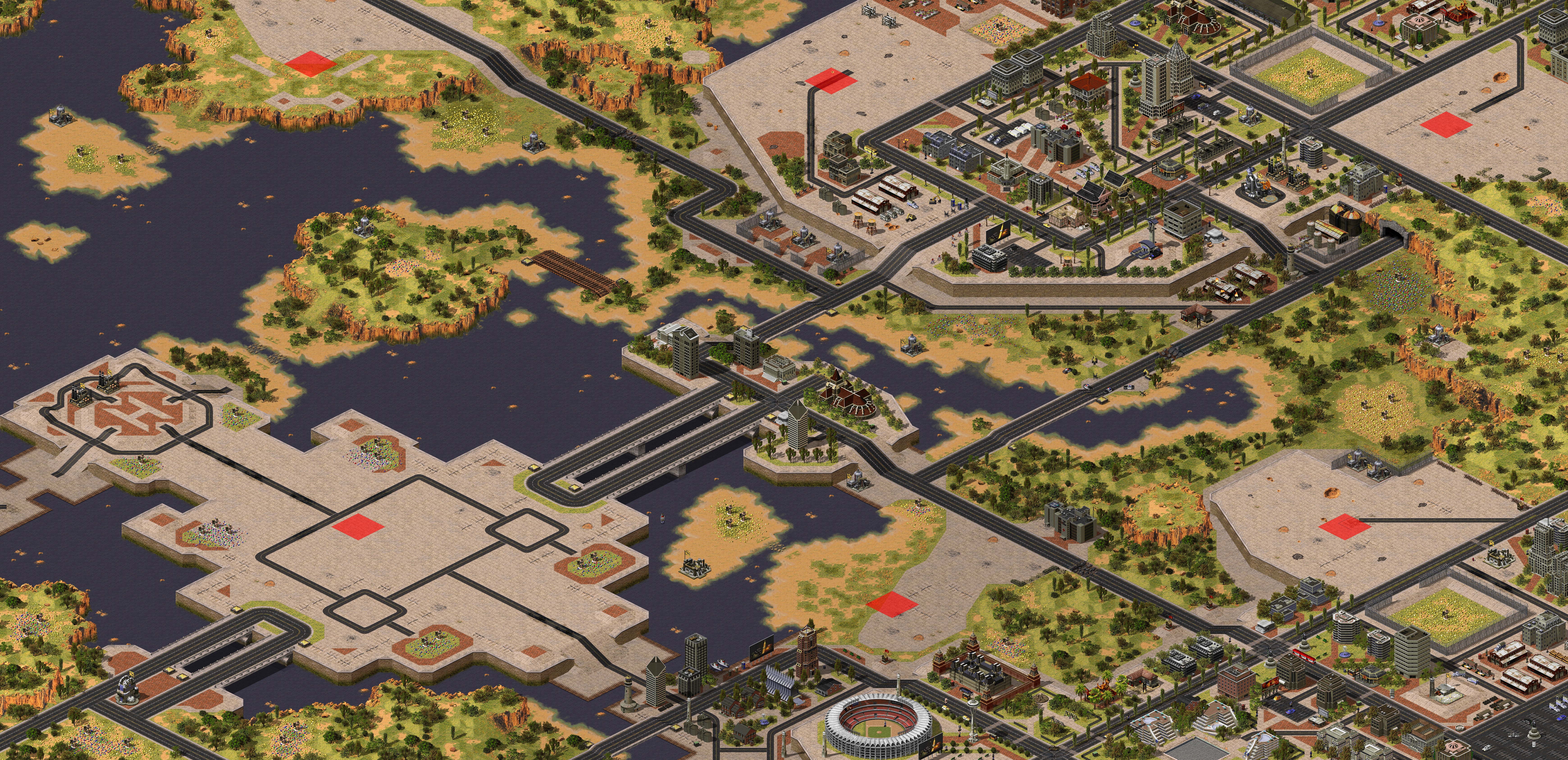 Rendered map: Buffed - Invade Homeland