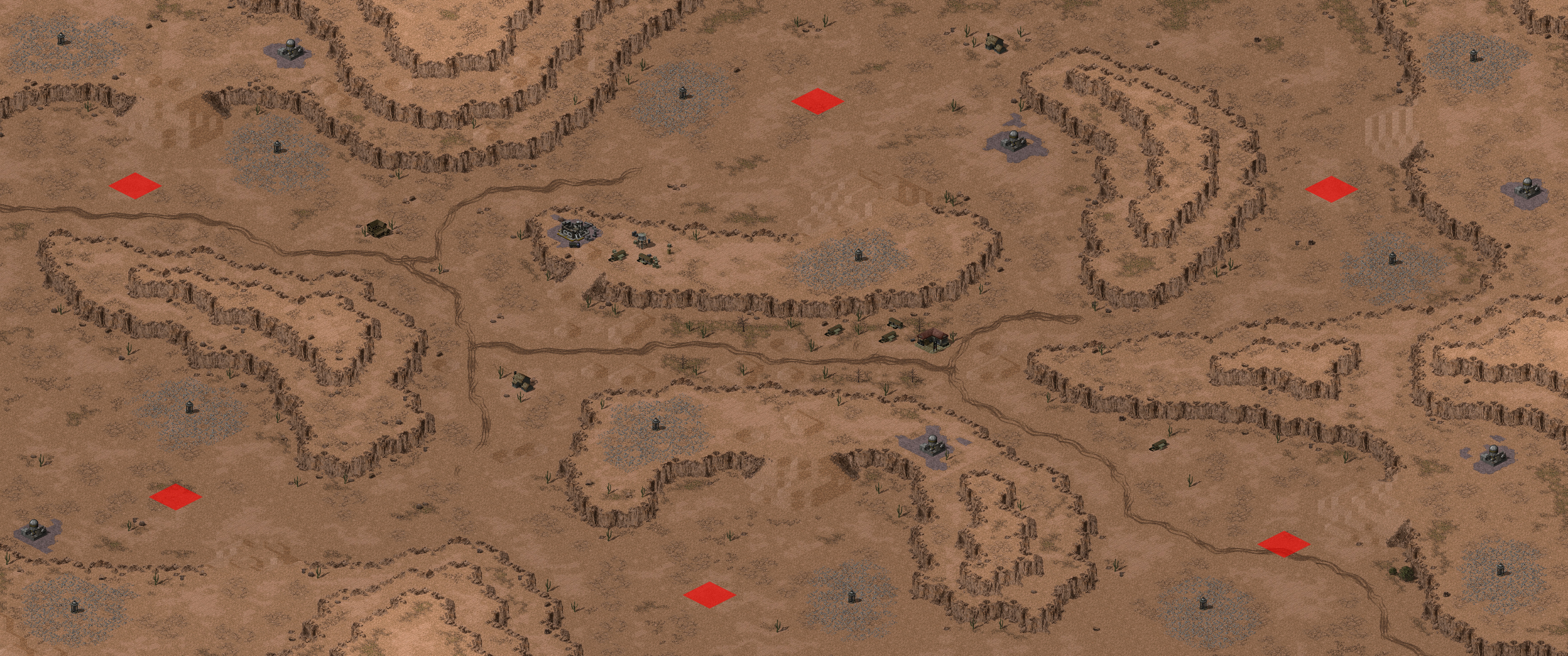 Rendered map: Sedona Pass