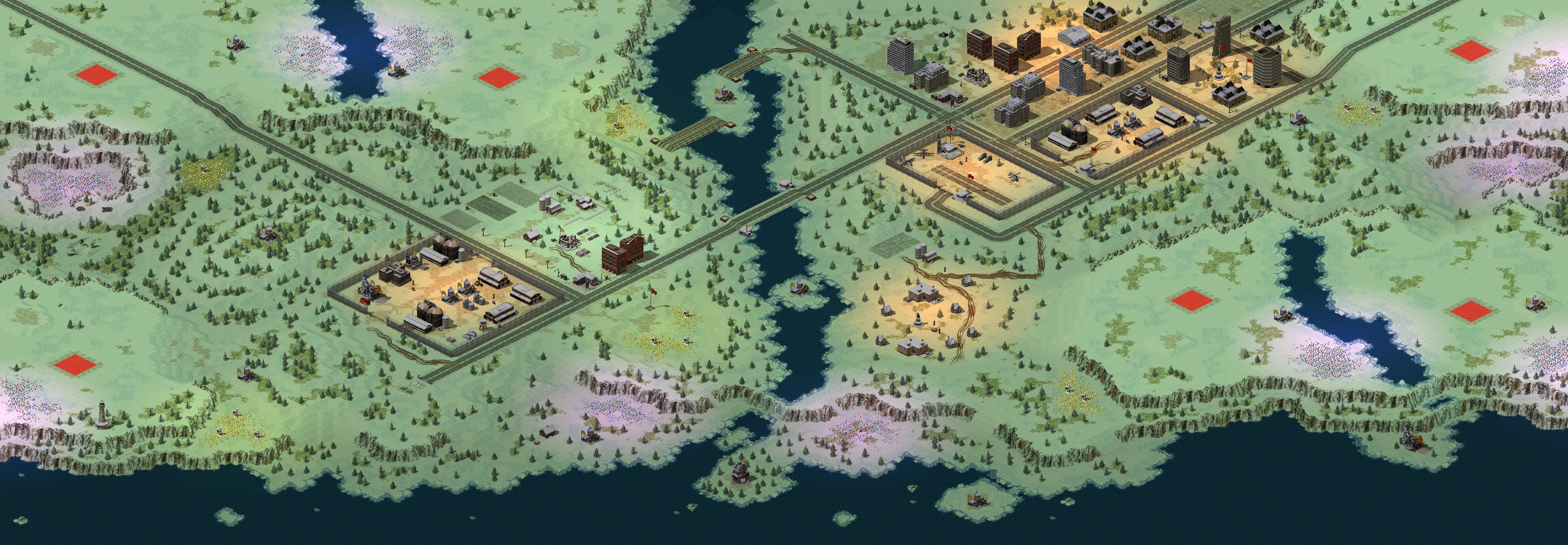 Rendered map: Buffed - Russian Checkpoint
