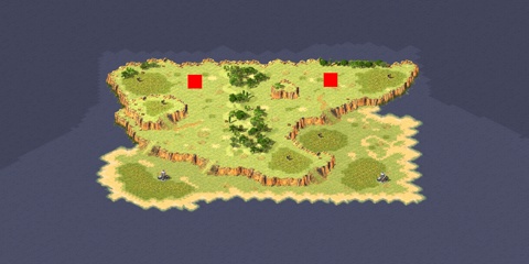 Rendered preview of Duel Island 1v1 (2)
