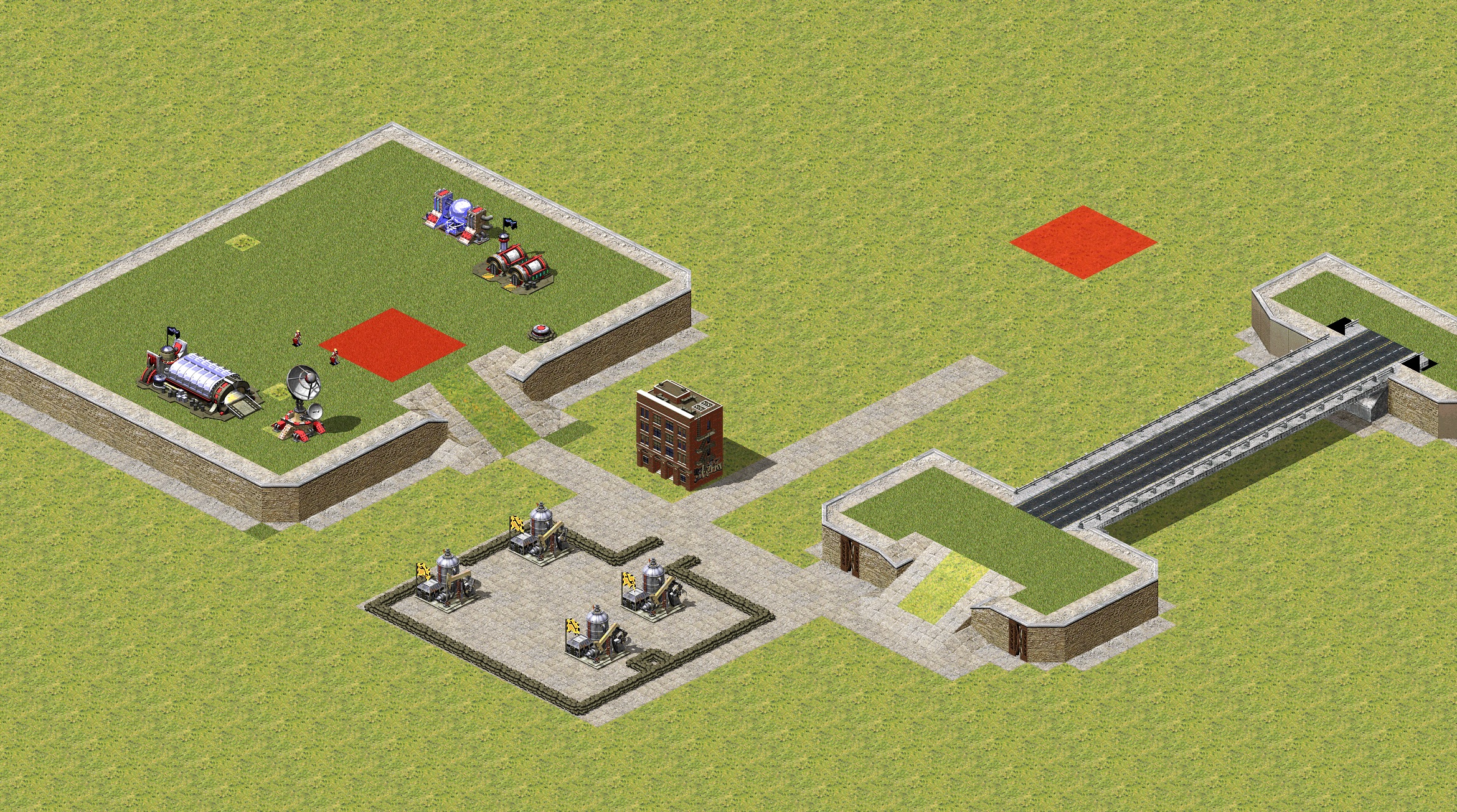 Rendered map: Testing