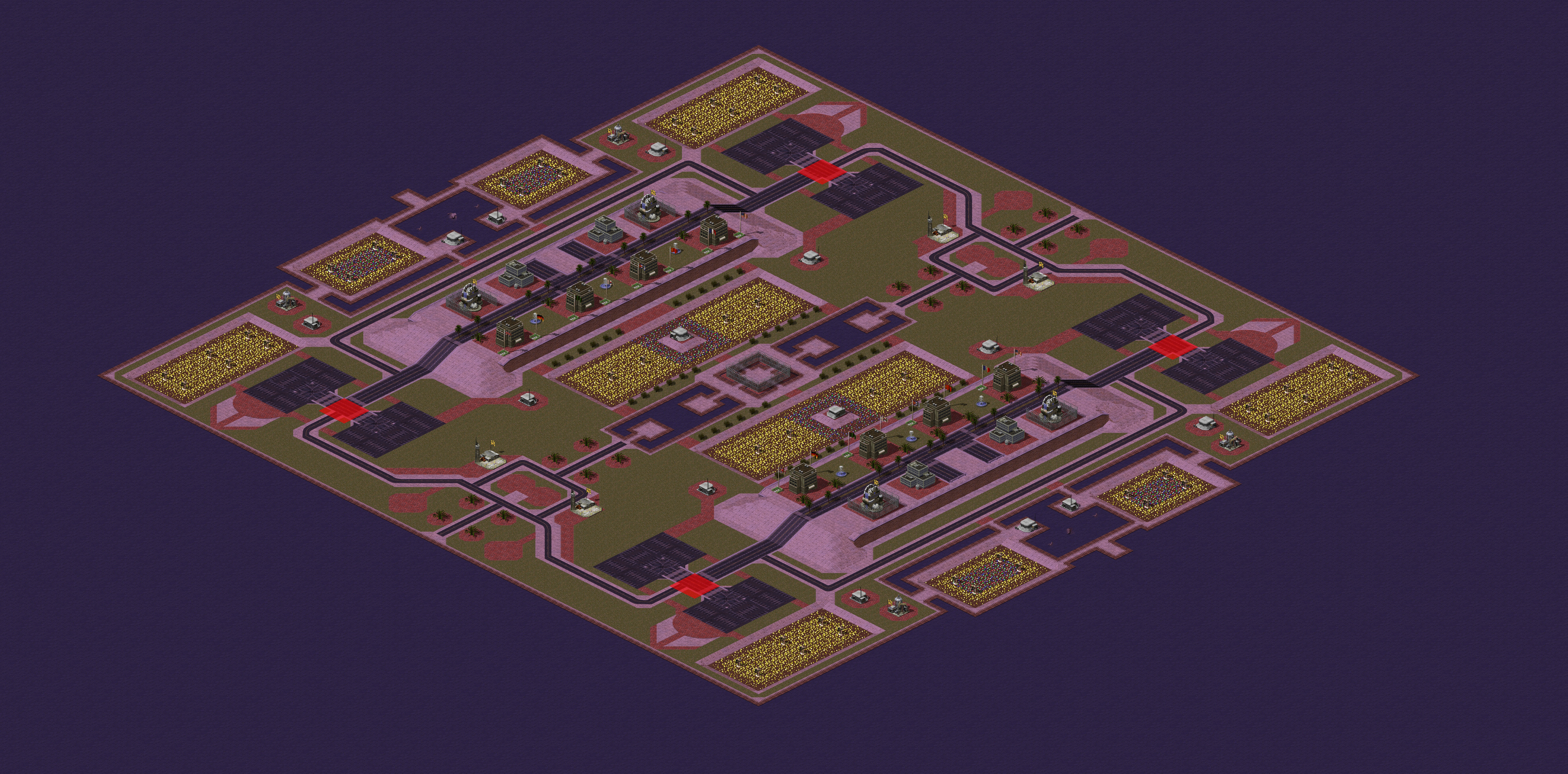 Rendered map: Fair Play Melee (4)