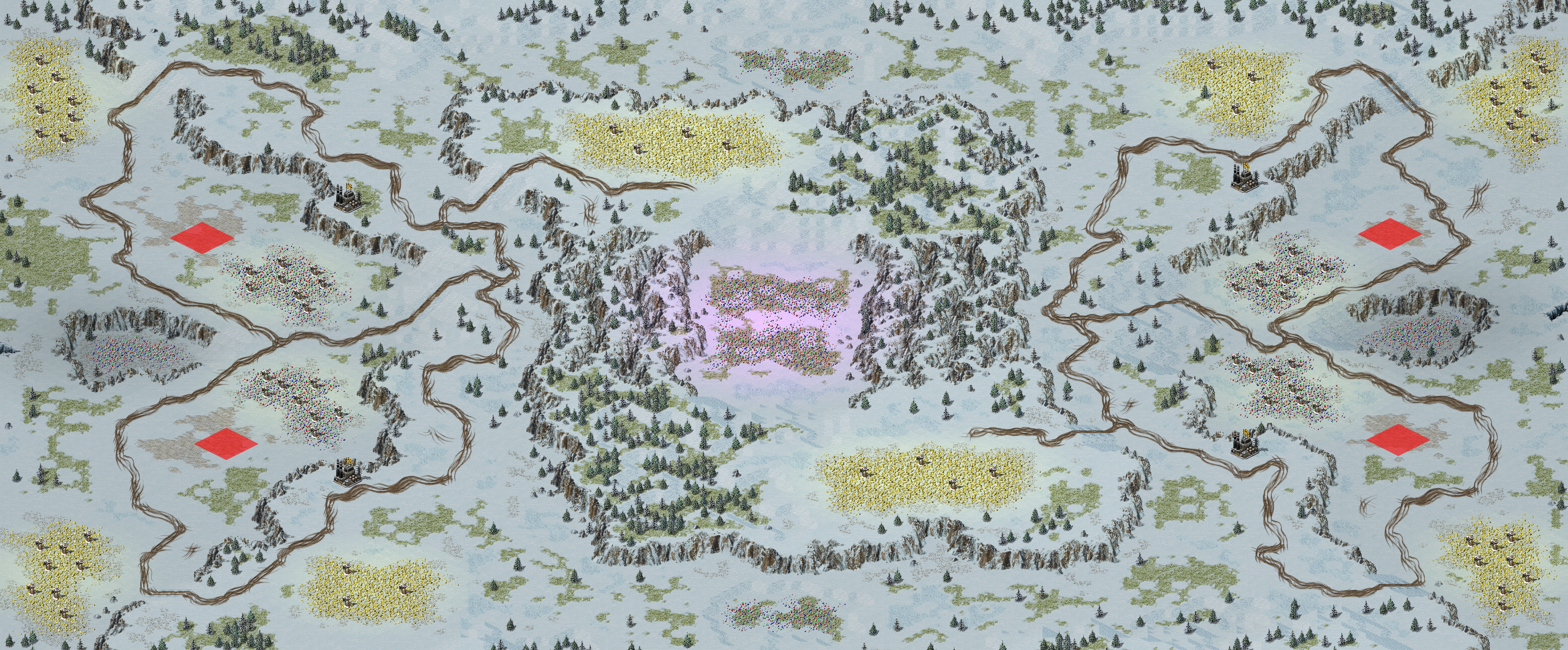 Rendered map: 新增益-极地裂谷22