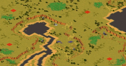 Rendered preview of [RA2] Allied Campaign: Red Storm - Map 4