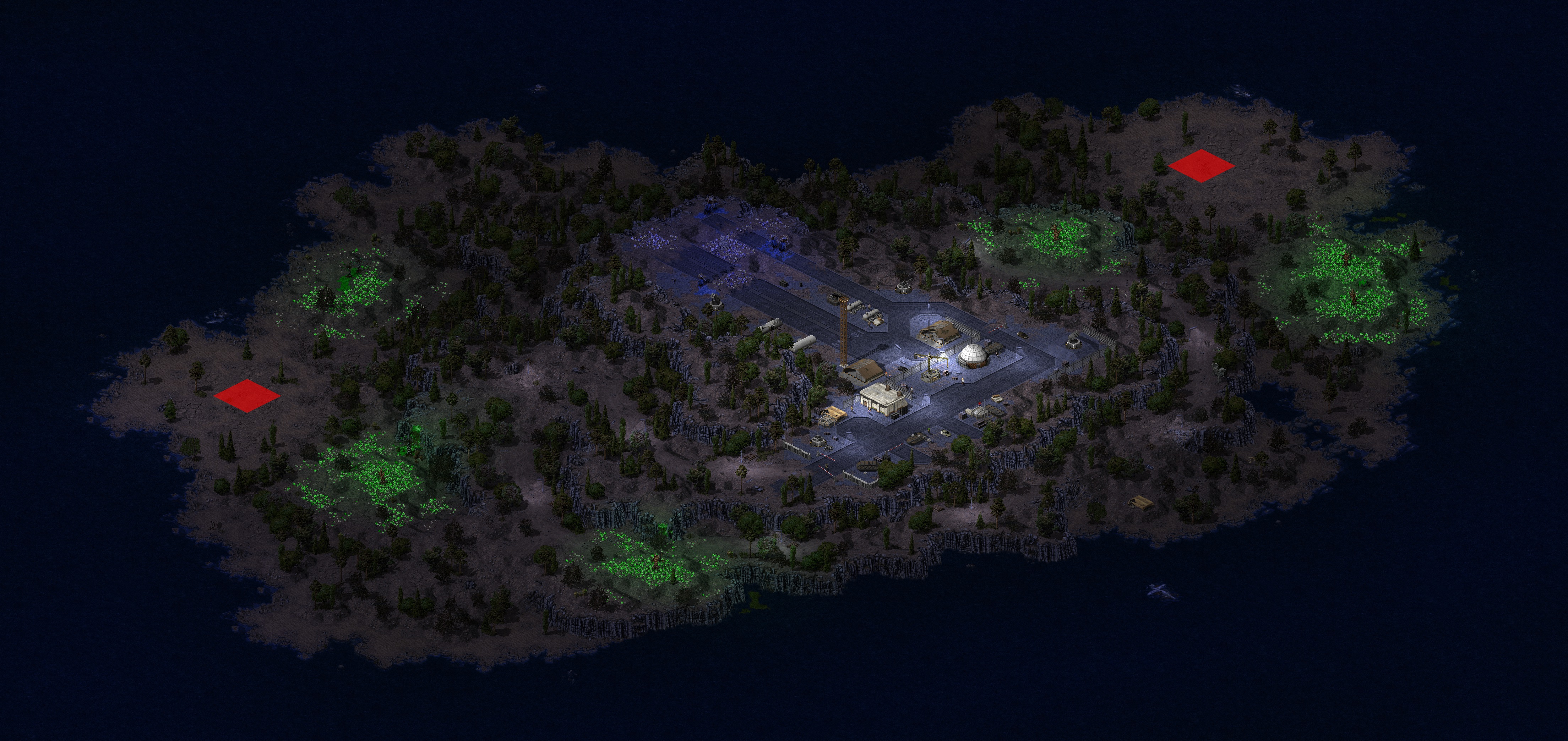 Rendered map: Death from Above