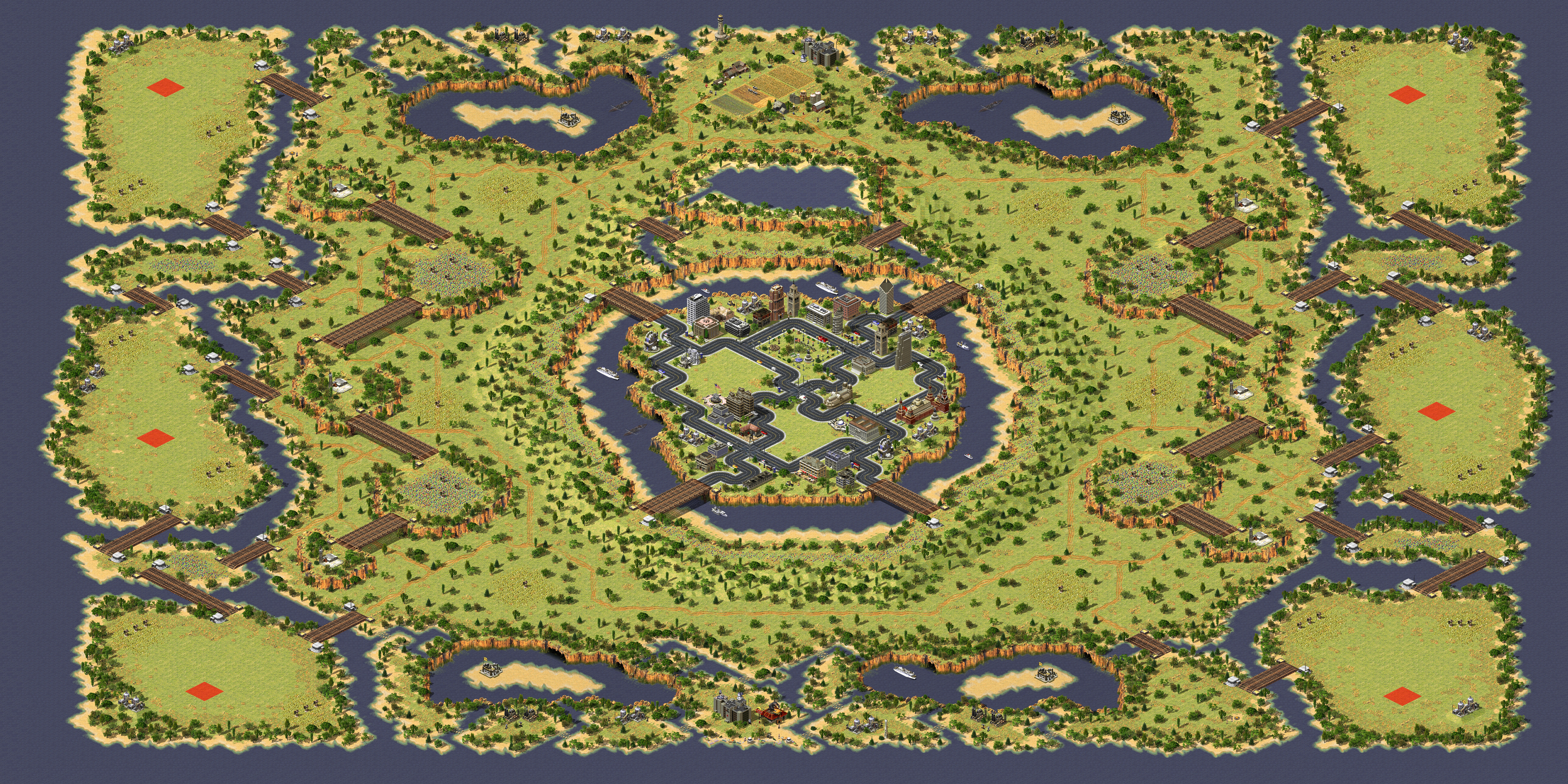 Rendered map: Sanctuary