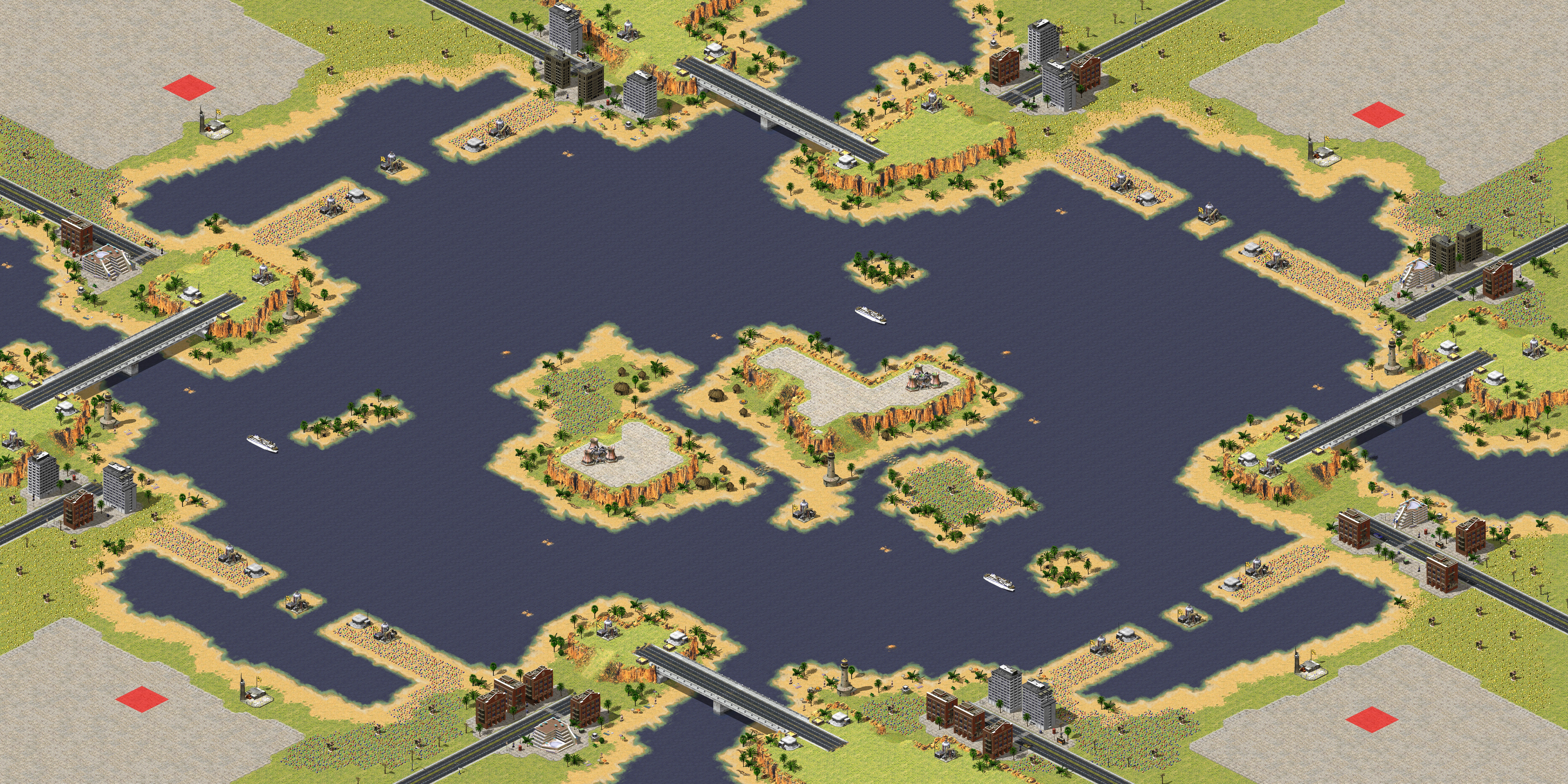 Rendered map: Lost Lands Ruins