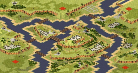 Rendered preview of Training Map