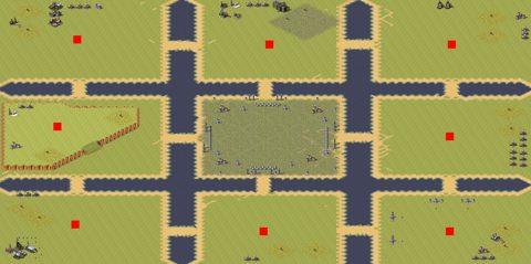 Rendered preview of Nine Grid - Large Patch