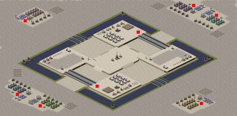 Rendered preview of 2 France 6 Yuri Tower - Besieged Strengthened