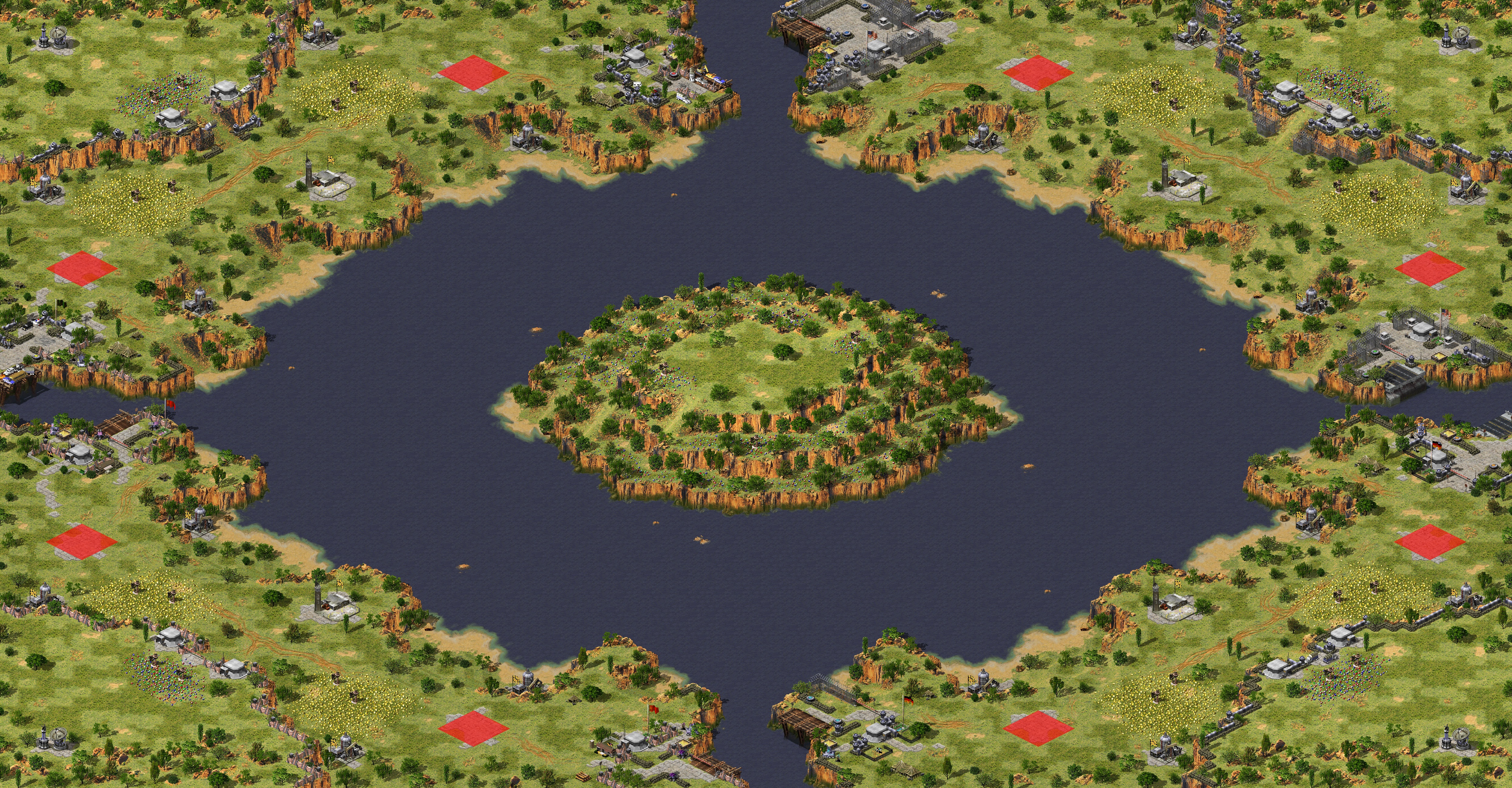 Rendered map: Dark Sea