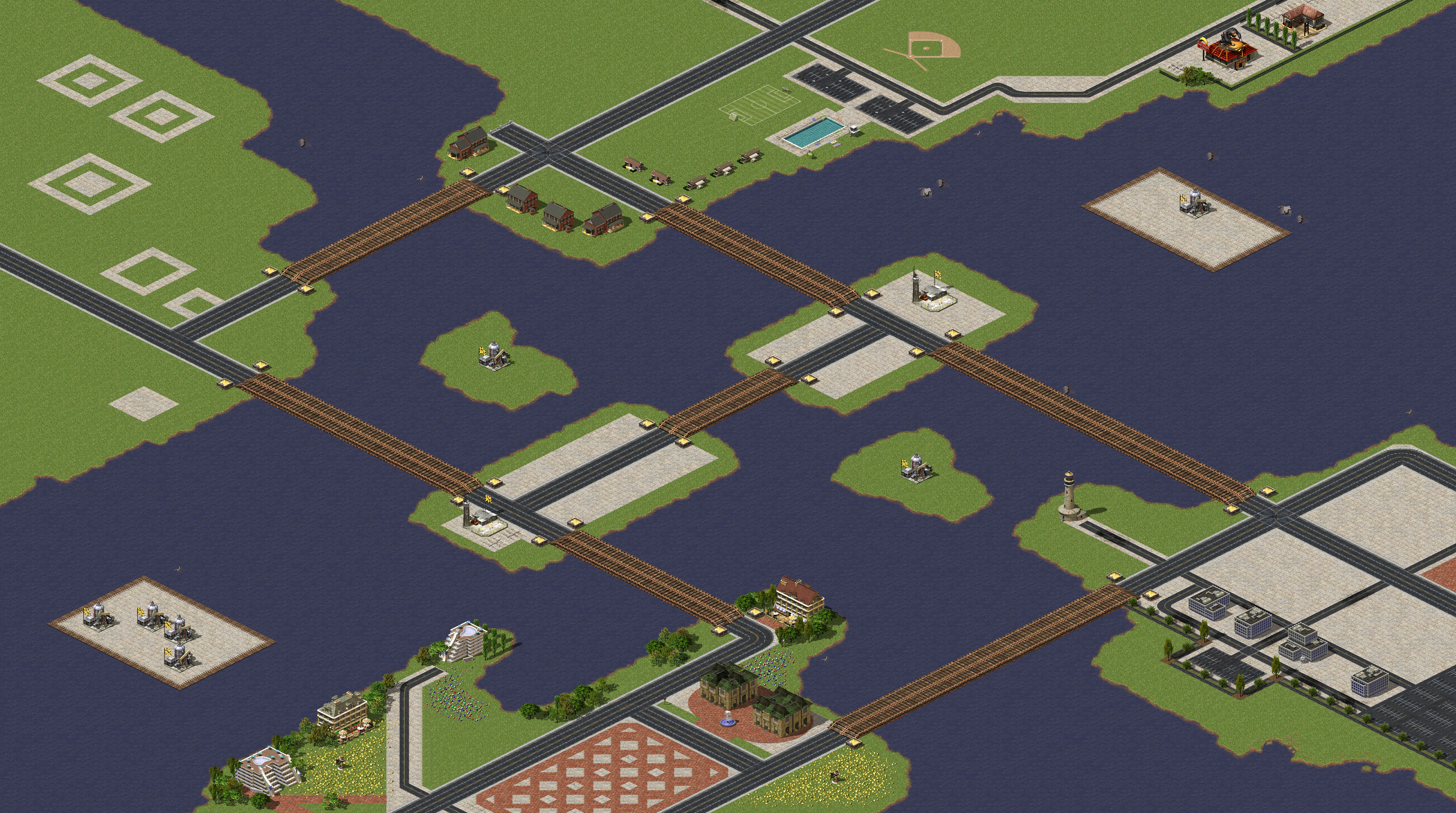 Rendered map: Rail Bridges