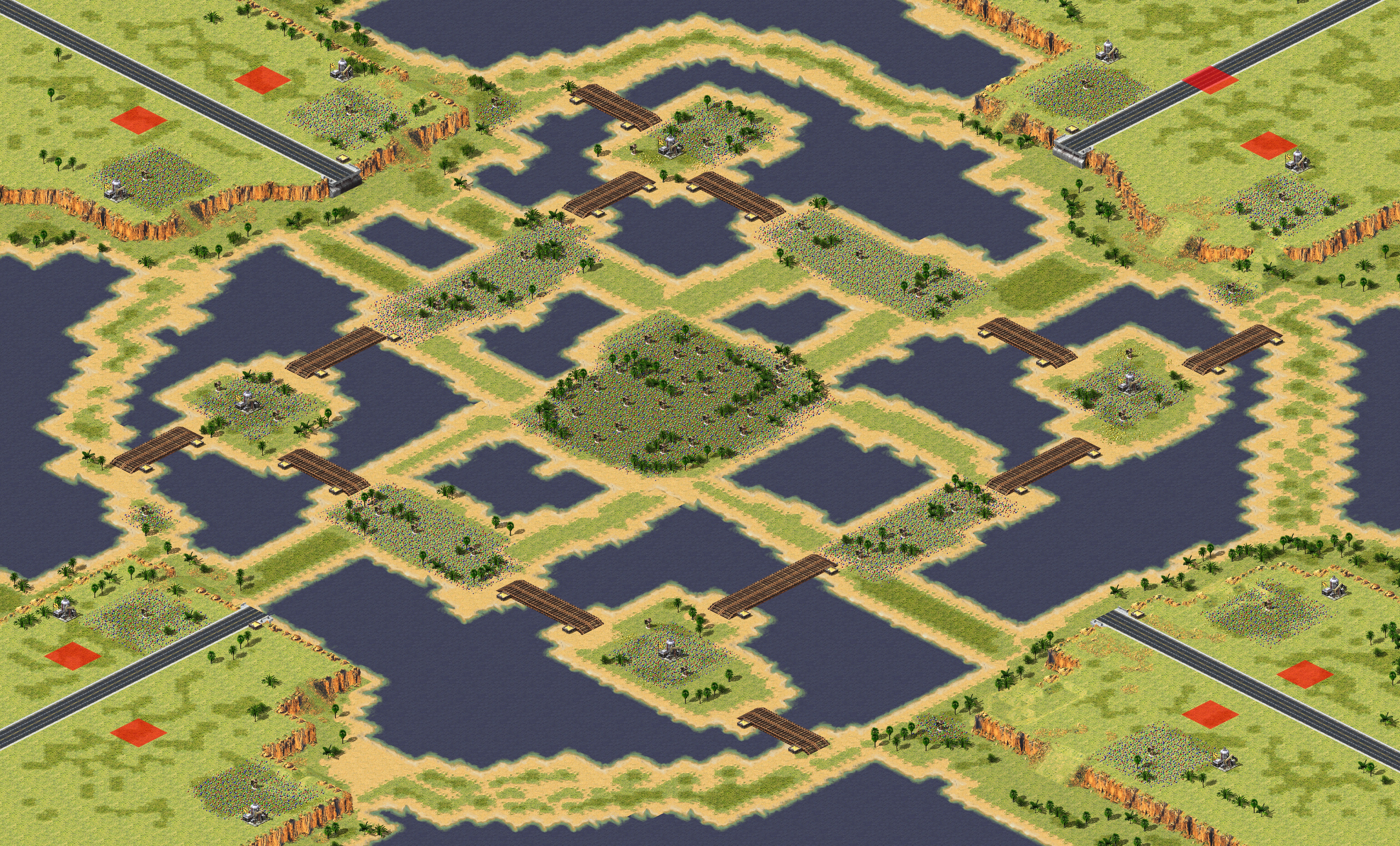 Rendered map: Total War - Gyro Ground