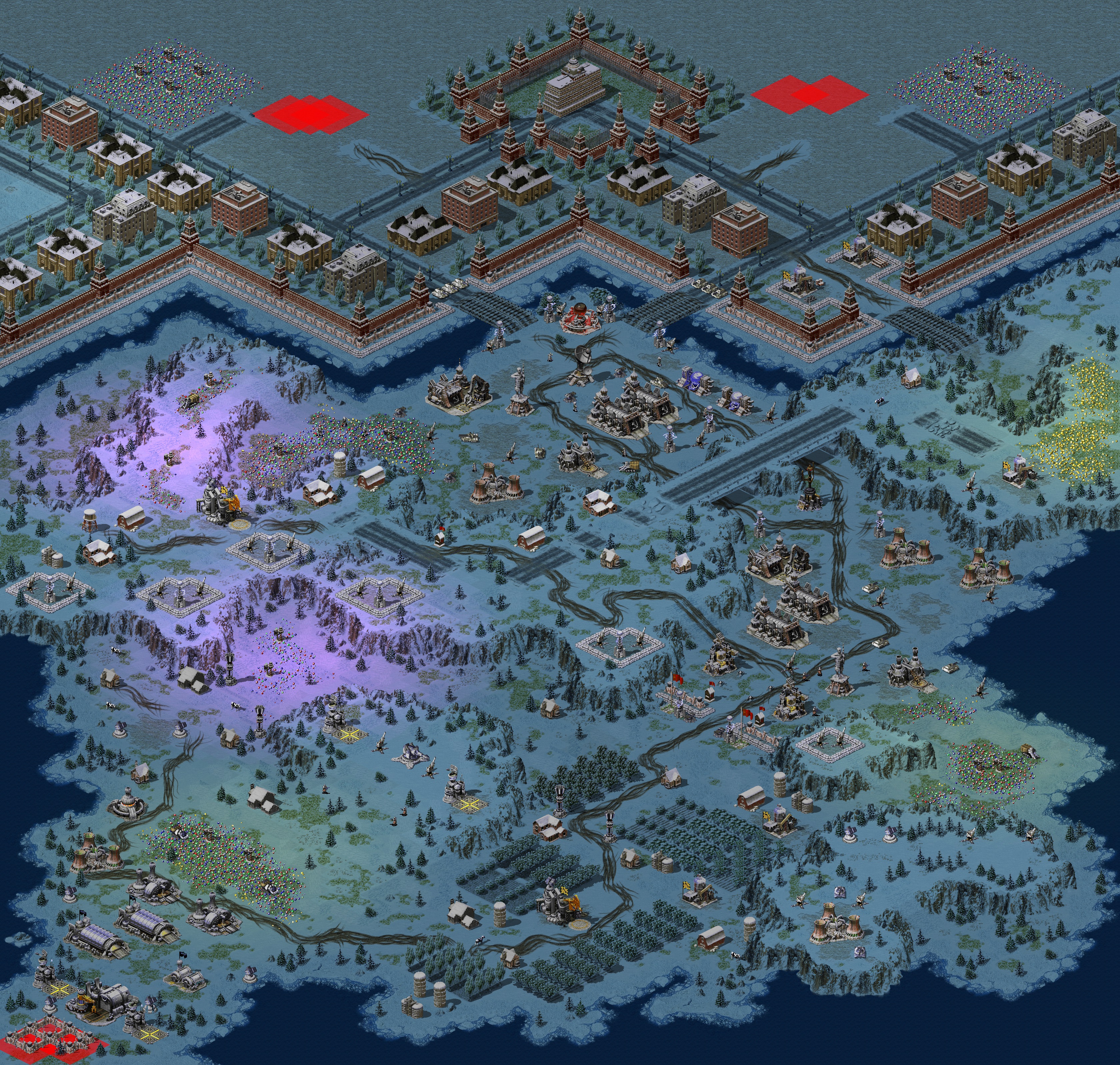 Rendered map: SOVIET 11