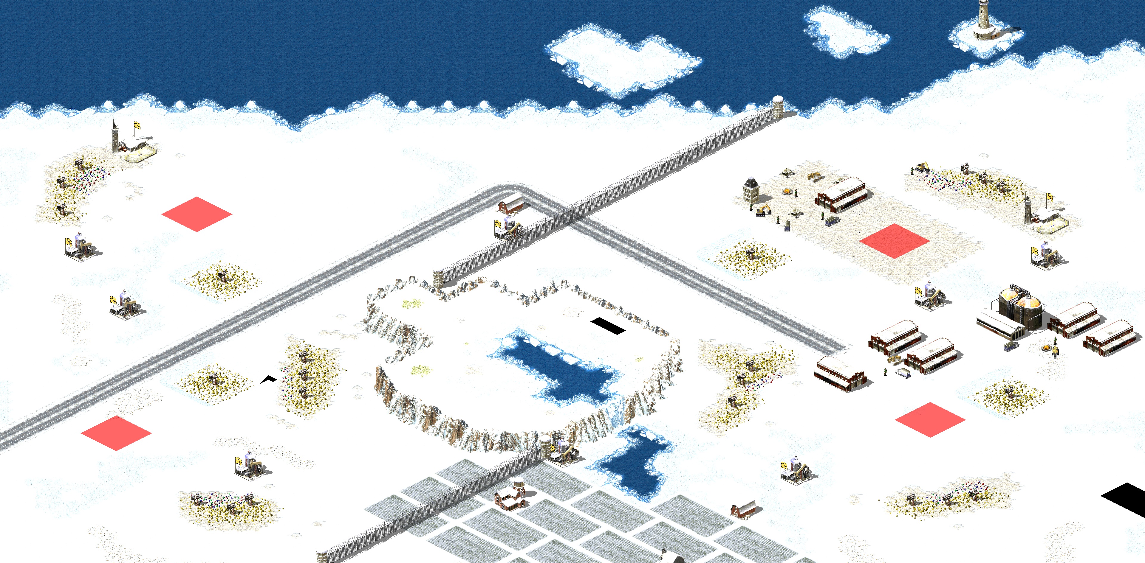 Rendered map: 零度寒孔