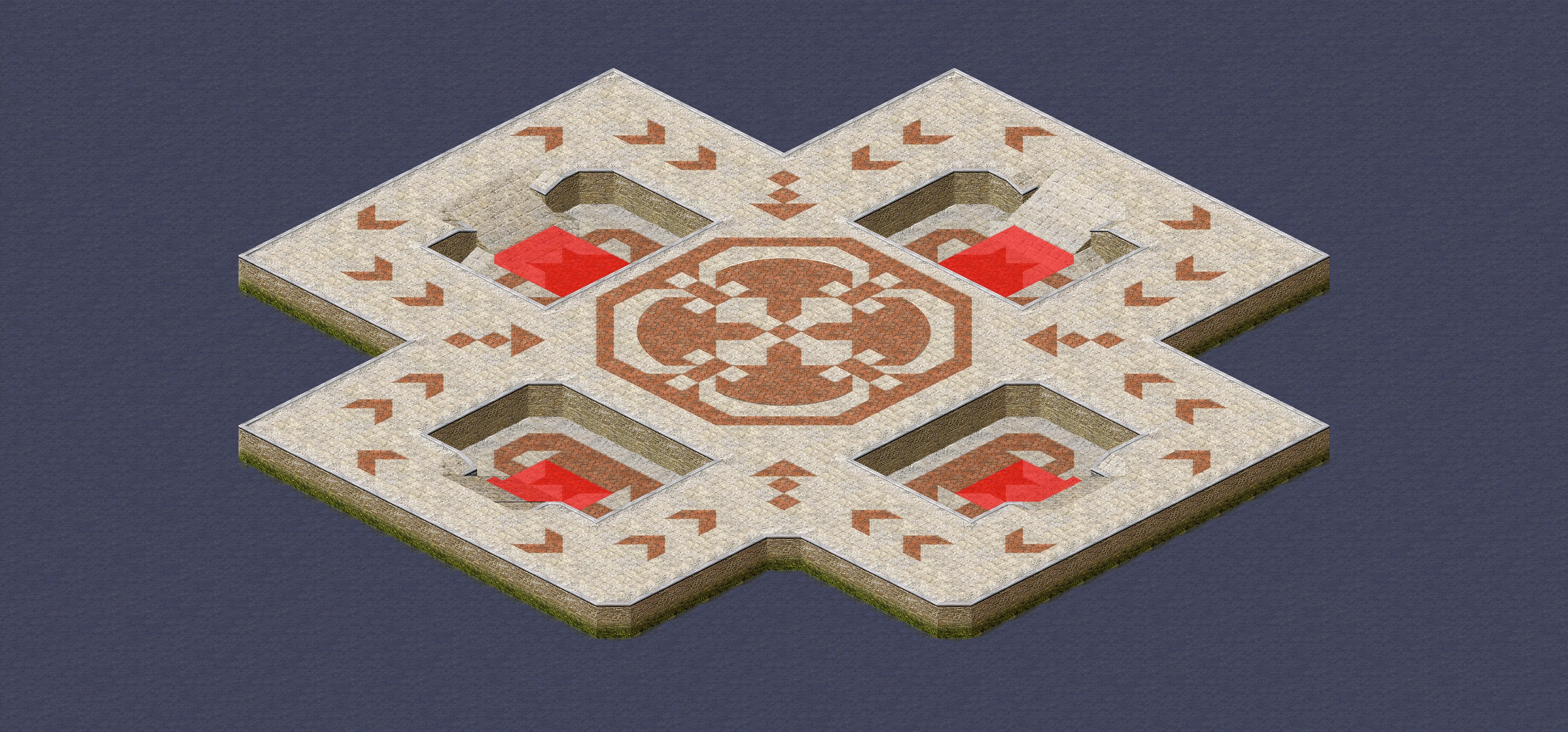 Rendered map: Battle Dome IV