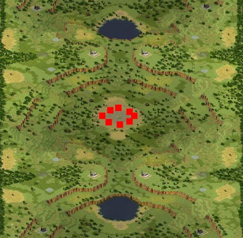 Rendered preview of Mega Jungle of Vietnam Land Rush