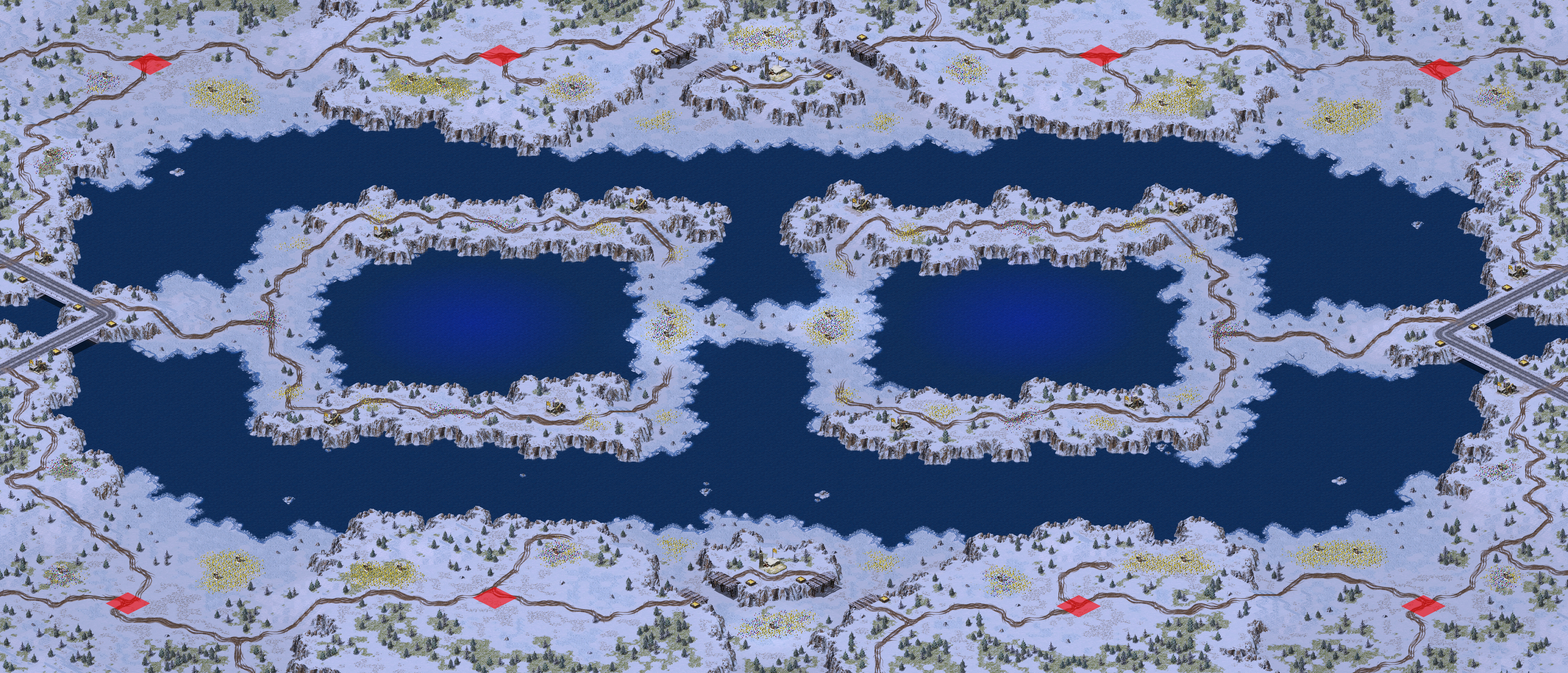 Rendered map: Time Lake (2-8)