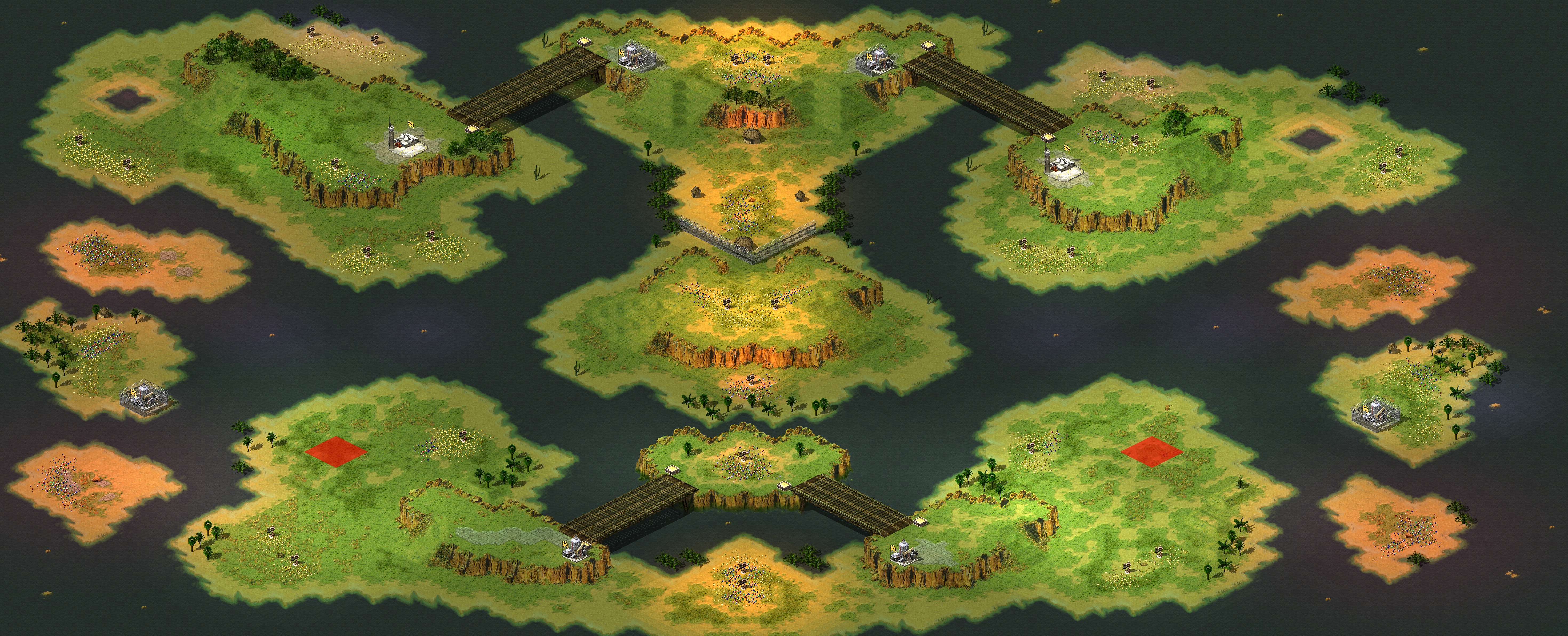 Rendered map: Pirates Paradise