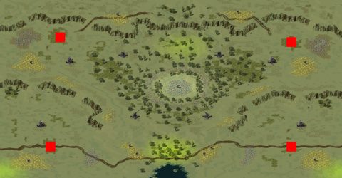 Rendered preview of Frozen Badlands